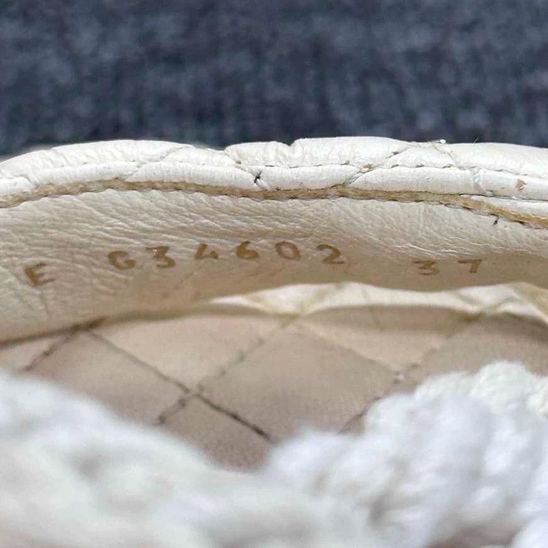Chanel Chanel Metal Logo Braided Sandals -2505 Size US 6 / IT 36 - 7 Thumbnail