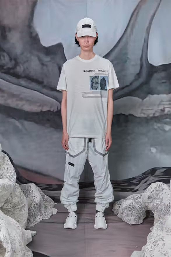 Tobias Birk Nielsen SS23 Iso Poetism Tobias Birk Nielsen White Tech-Nylon Pants Size US 32 / EU 48 - 1 Thumbnail