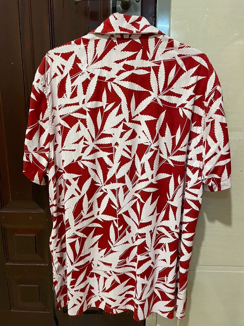 Amiri Amiri Maple leaf short-sleeved shirt 2501-Nextarrow Size US M / EU 48-50 / 2 - 2 Thumbnail