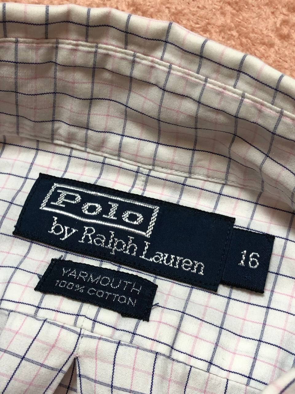 Polo Ralph Lauren Polo Ralph Lauren 100% Cotton Checkered Button Up Shirt Size US L / EU 52-54 / 3 - 2 Thumbnail