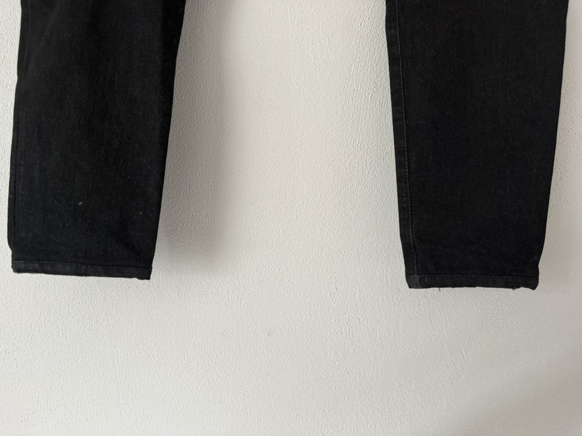 Balmain Black Biker Jeans Size US 30 / EU 46 - 10 Thumbnail