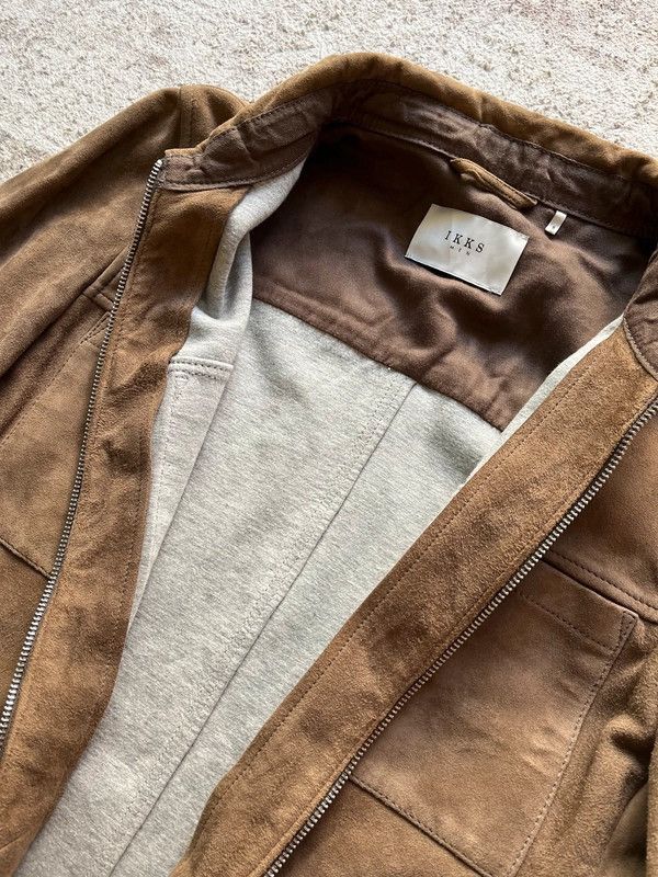 IKKS IKKS Mens 2017 Goat Leather Jacket Sz S High Quality Size US S / EU 44-46 / 1 - 14 Thumbnail