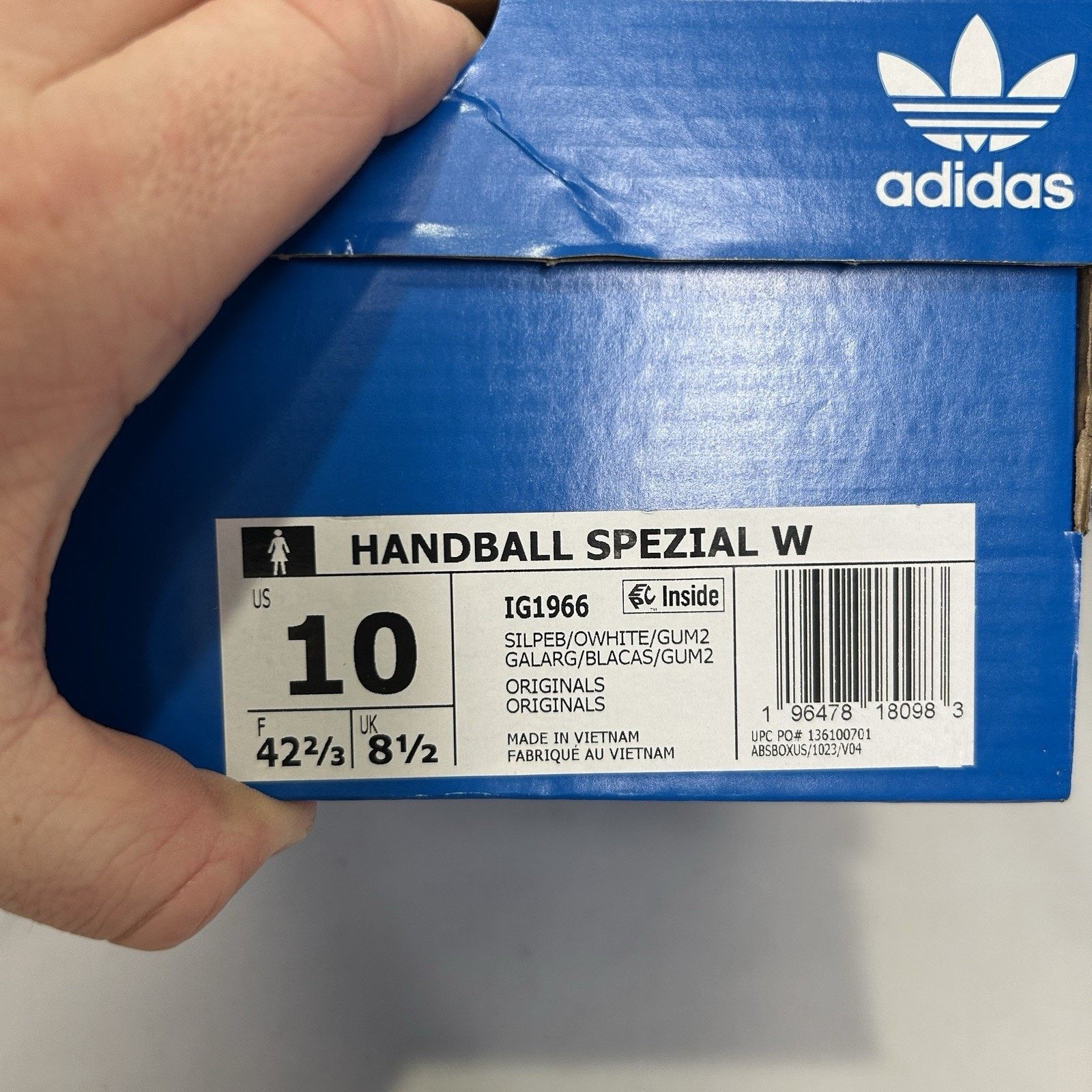 Adidas Adidas Originals Handball Spezial Originals “Silver Pebble” Size US 10 / IT 40 - 5 Thumbnail
