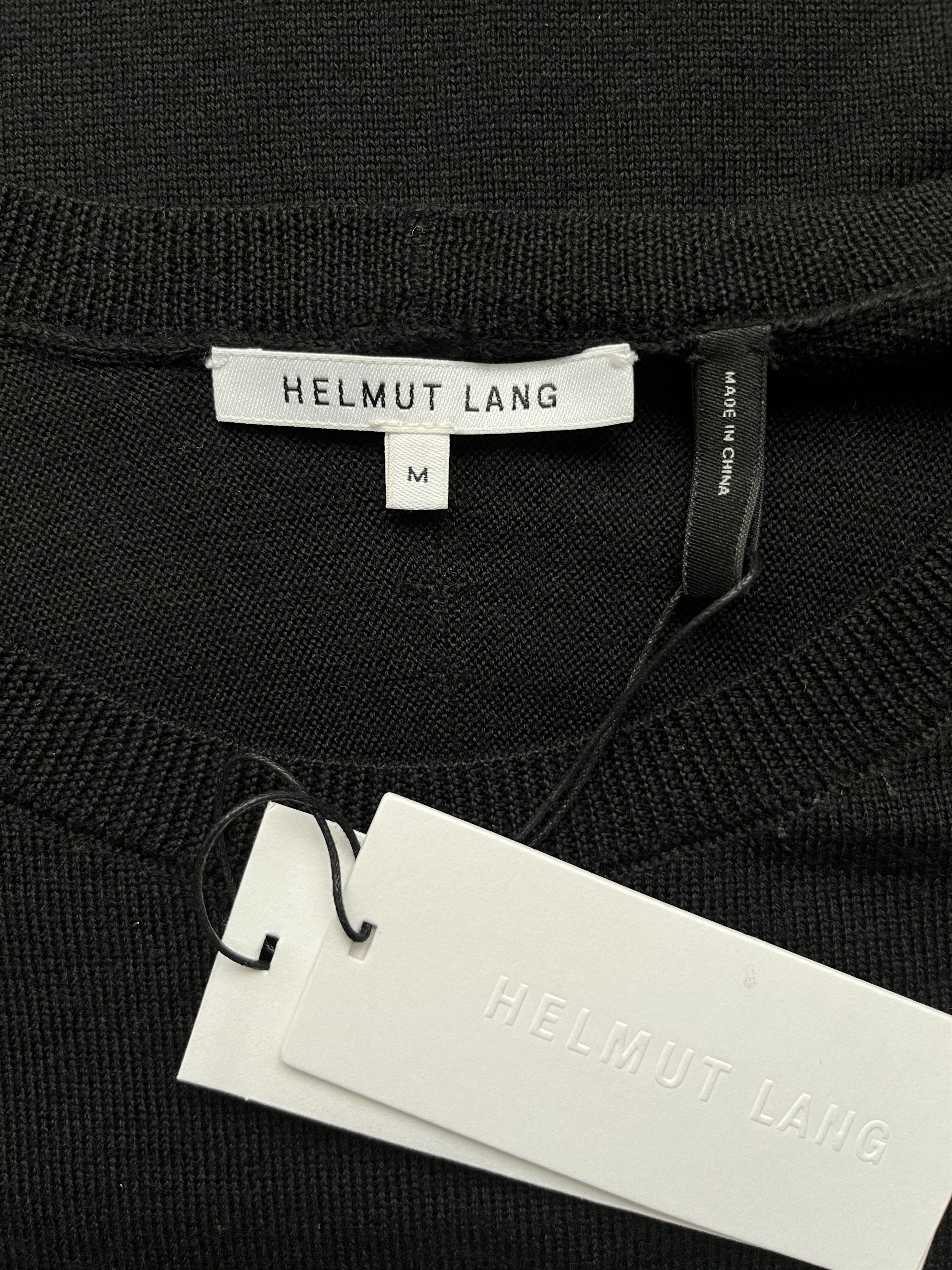 Helmut Lang ⚡️QUICK SALE⚡️Helmut Lang Black Crewneck Wool Knit Sweater Size US M / EU 48-50 / 2 - 3 Thumbnail