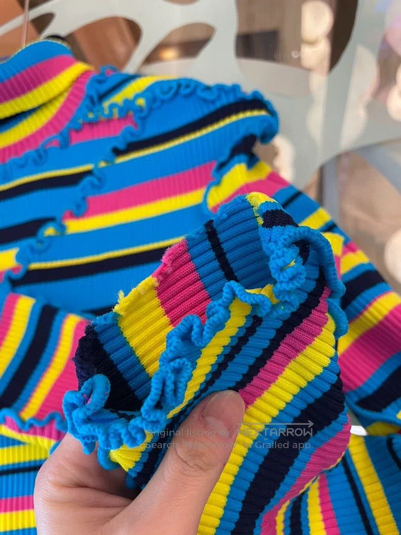 Balenciaga Balenciaga Rainbow Knitted Underwear Size S / US 4 / IT 40 - 8 Thumbnail