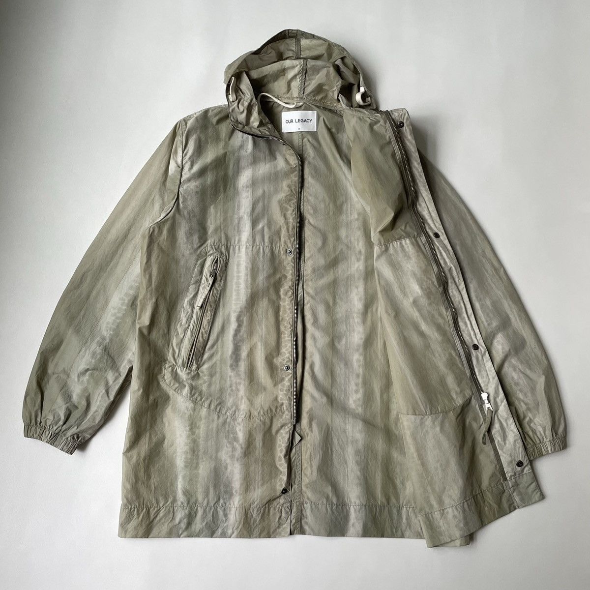 Our Legacy S/S 14 ‘Toxic Tie Dye’ Nylon Parka Size US M / EU 48-50 / 2 - 10 Thumbnail