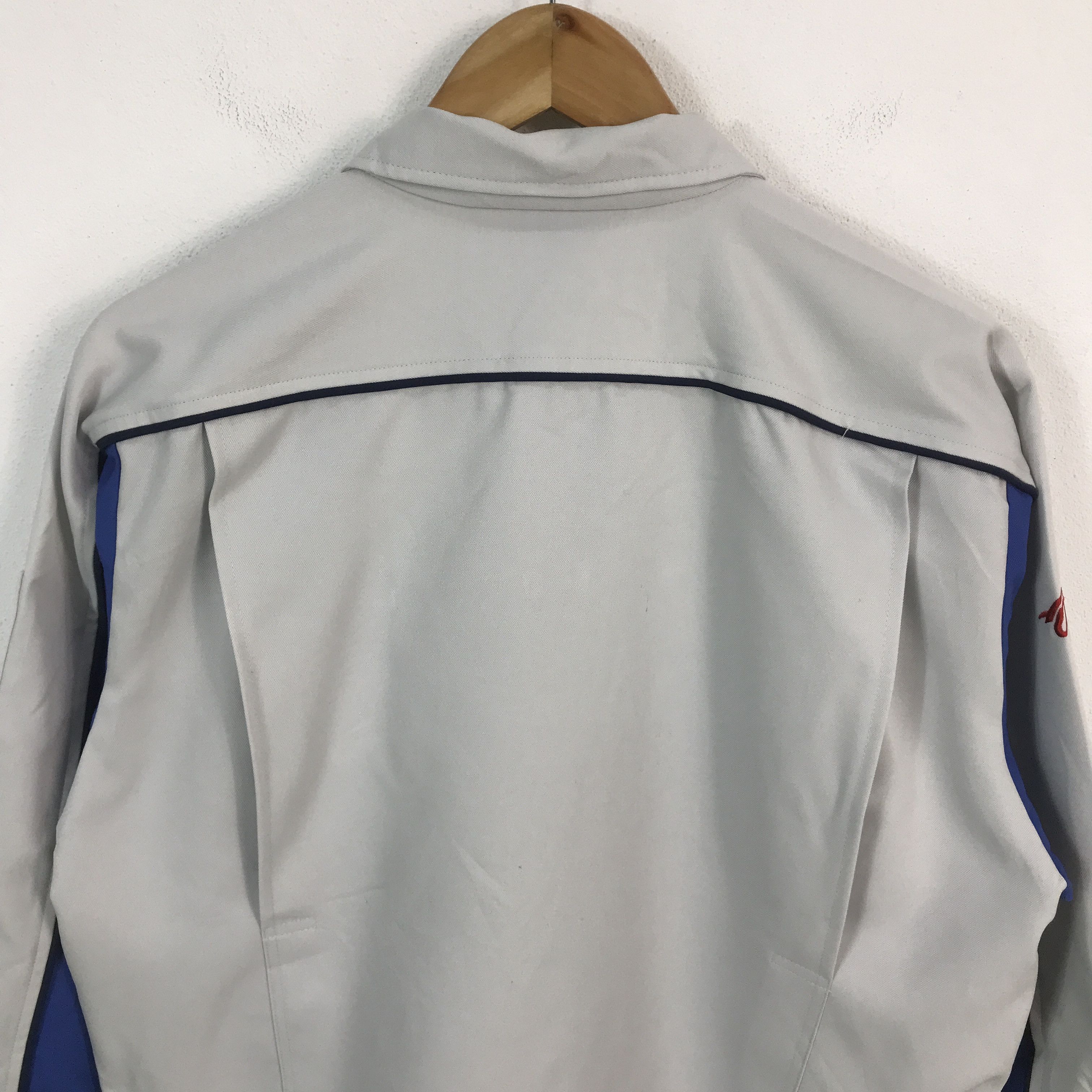 Japanese Brand × Vintage 90s Toyota Auto Body Japan uniform working jacket Size US L / EU 52-54 / 3 - 4 Thumbnail