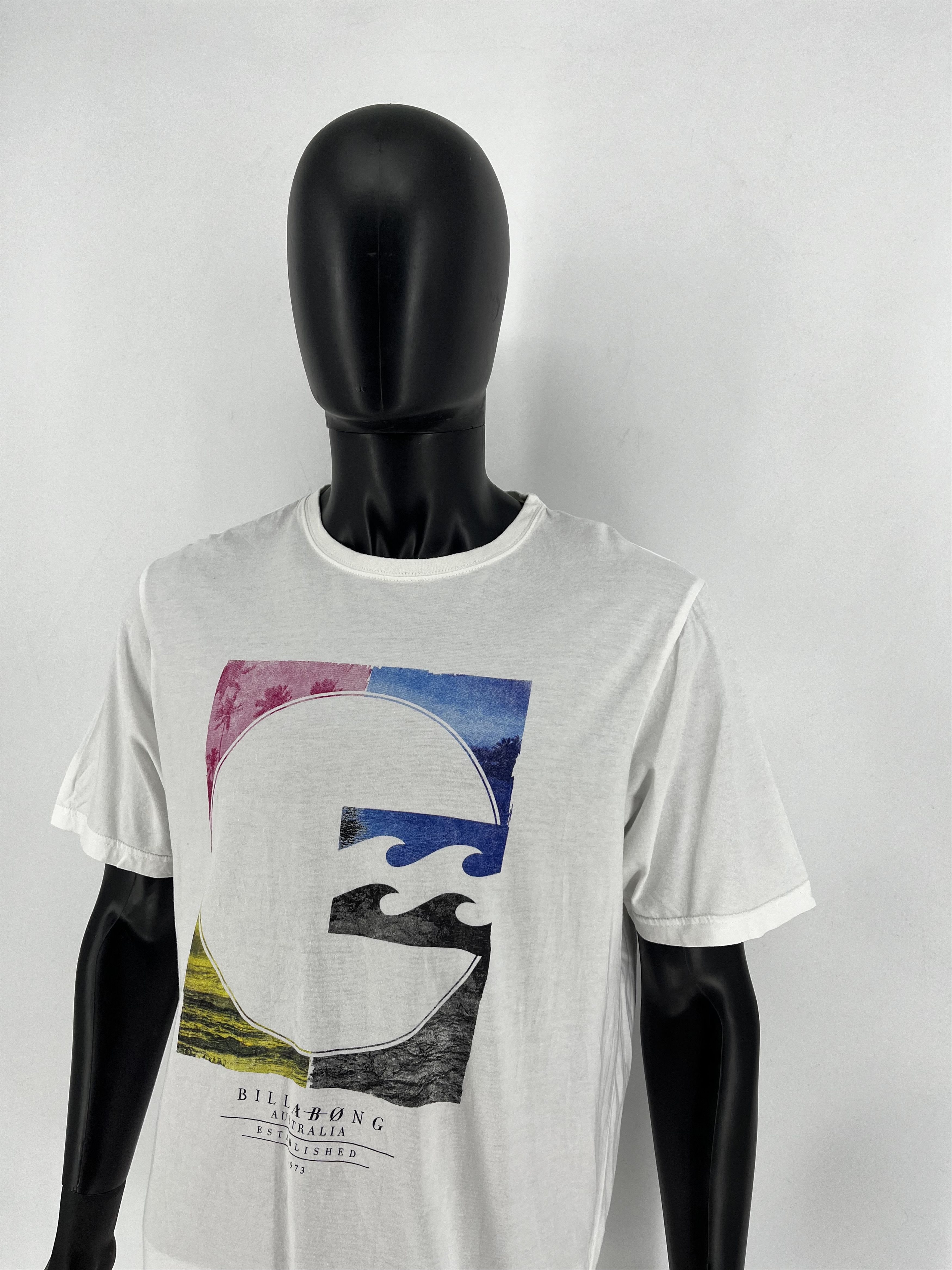Billabong Vintage Billabong Mini Logo Australia White shirt Surf Wear Size US XL / EU 56 / 4 - 4 Thumbnail