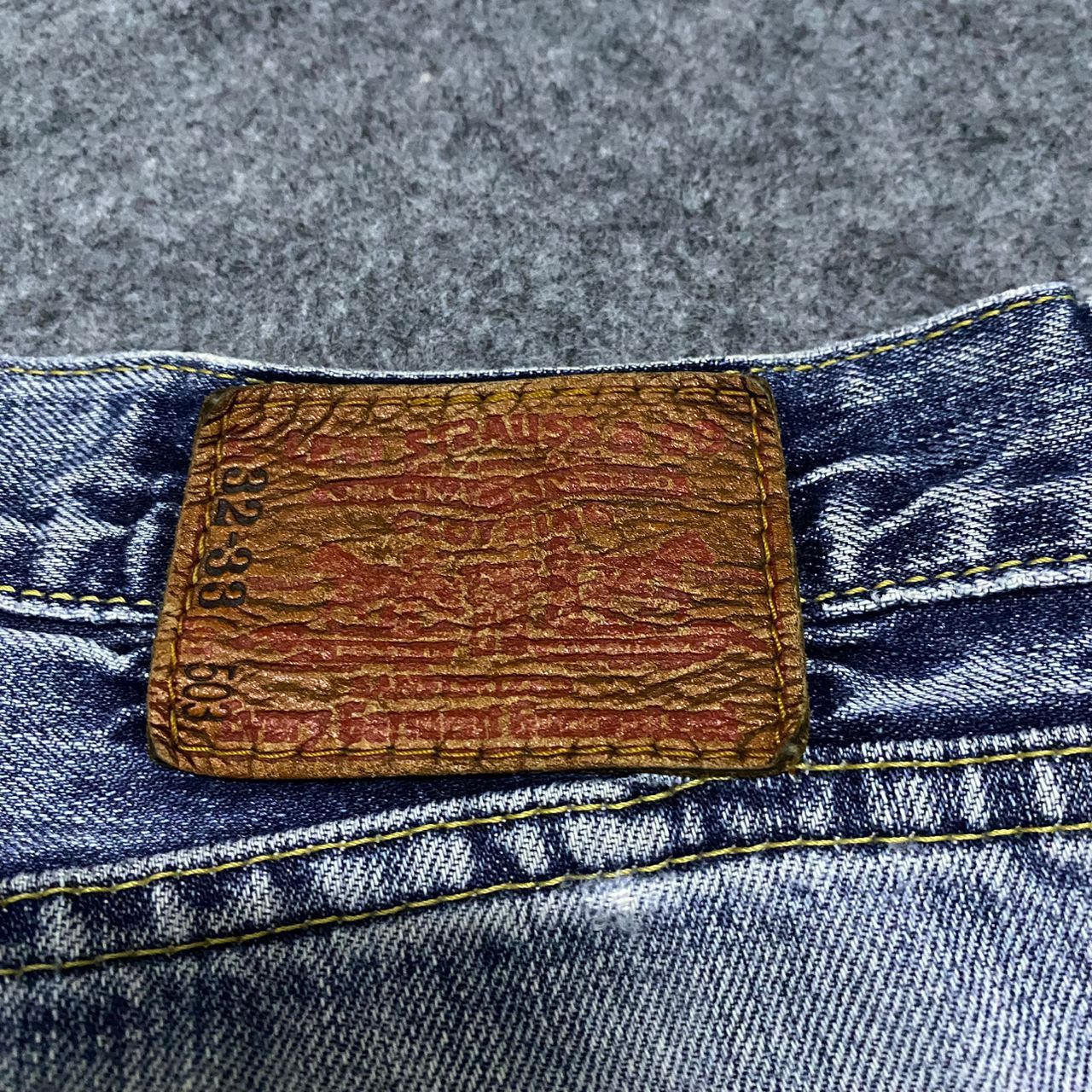 Levi's Vintage Levis Distressed Denim Kurt Cobain Style Size US 32 / EU 48 - 17 Thumbnail