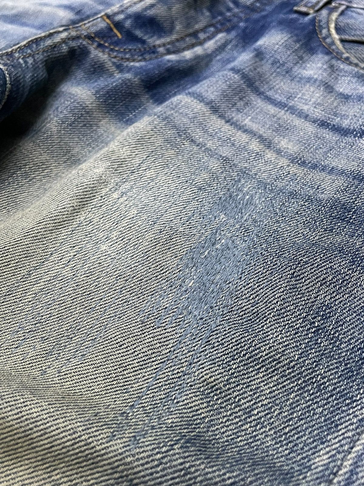 Hysteric Glamour × Scotch & Soda Scotch & Soda Distressed Repaired Heavy Stitched Jeans Size US 30 / EU 46 - 12 Thumbnail