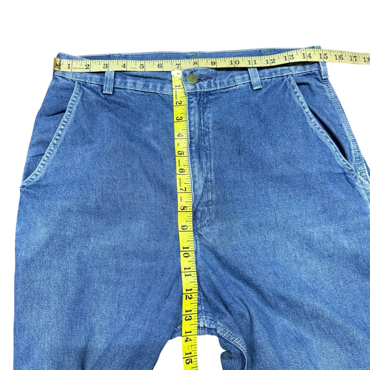 Oshkosh Vintage 70s Oshkosh Denim Carpenter Pants Size US 30 / EU 46 - 10 Thumbnail