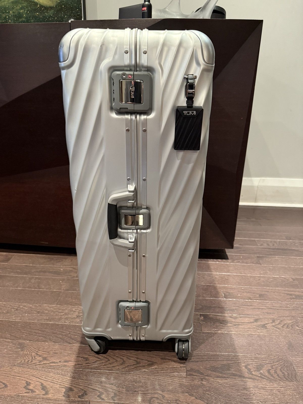 Tumi TUMI Extended Trip Packing Case Silver Aluminum 31” Luggage Size ONE SIZE - 4 Thumbnail