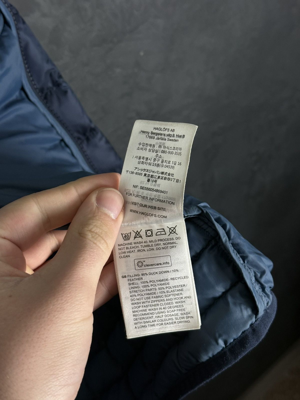 Haglofs Haglofs Essens Down Hood Outodoor Men Jacket Size S Size US S / EU 44-46 / 1 - 17 Thumbnail