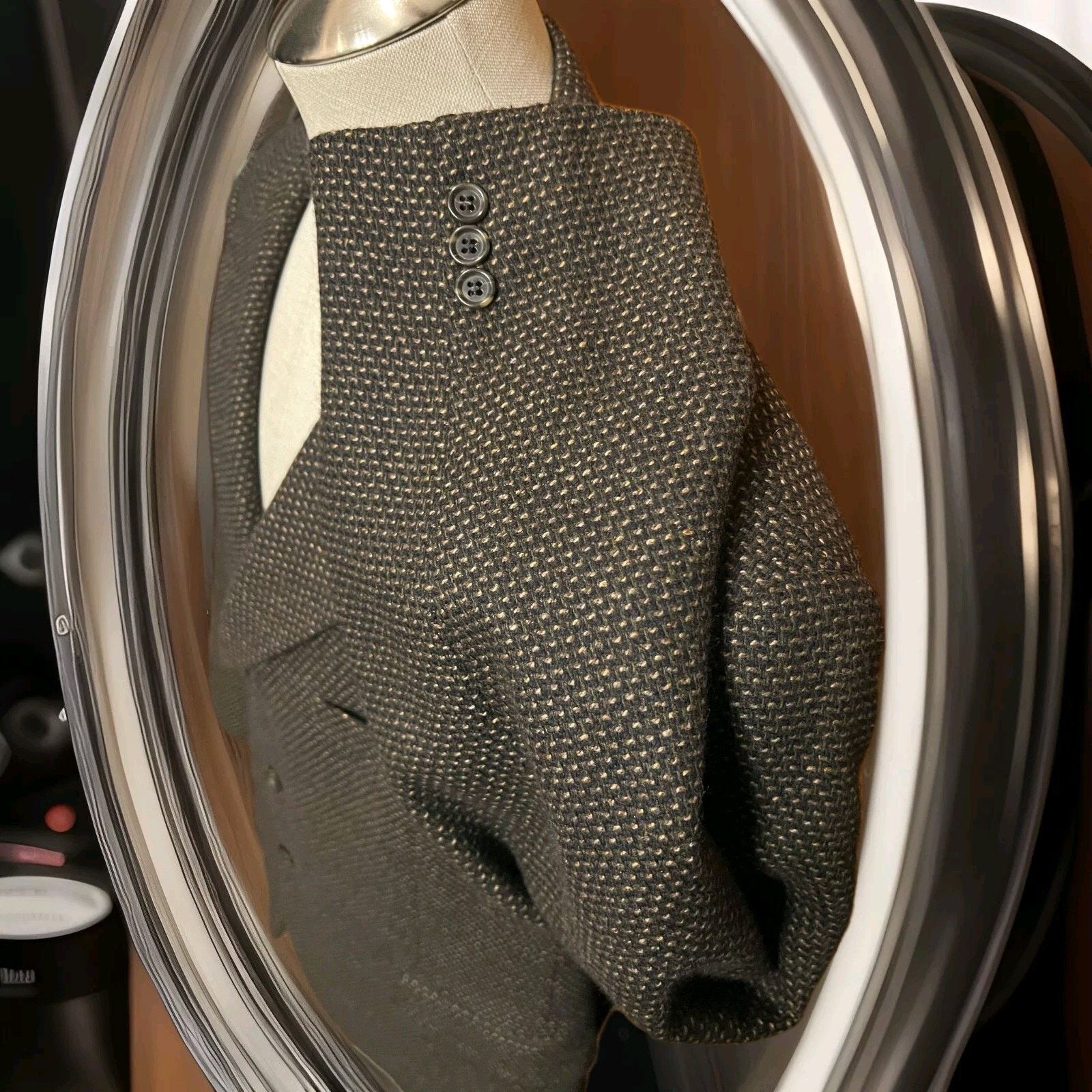 Ermenegildo Zegna ERMENEGILDO ZEGNA 3 Button Mens Blazer 48R US/58R EU Size 48R - 2 Thumbnail
