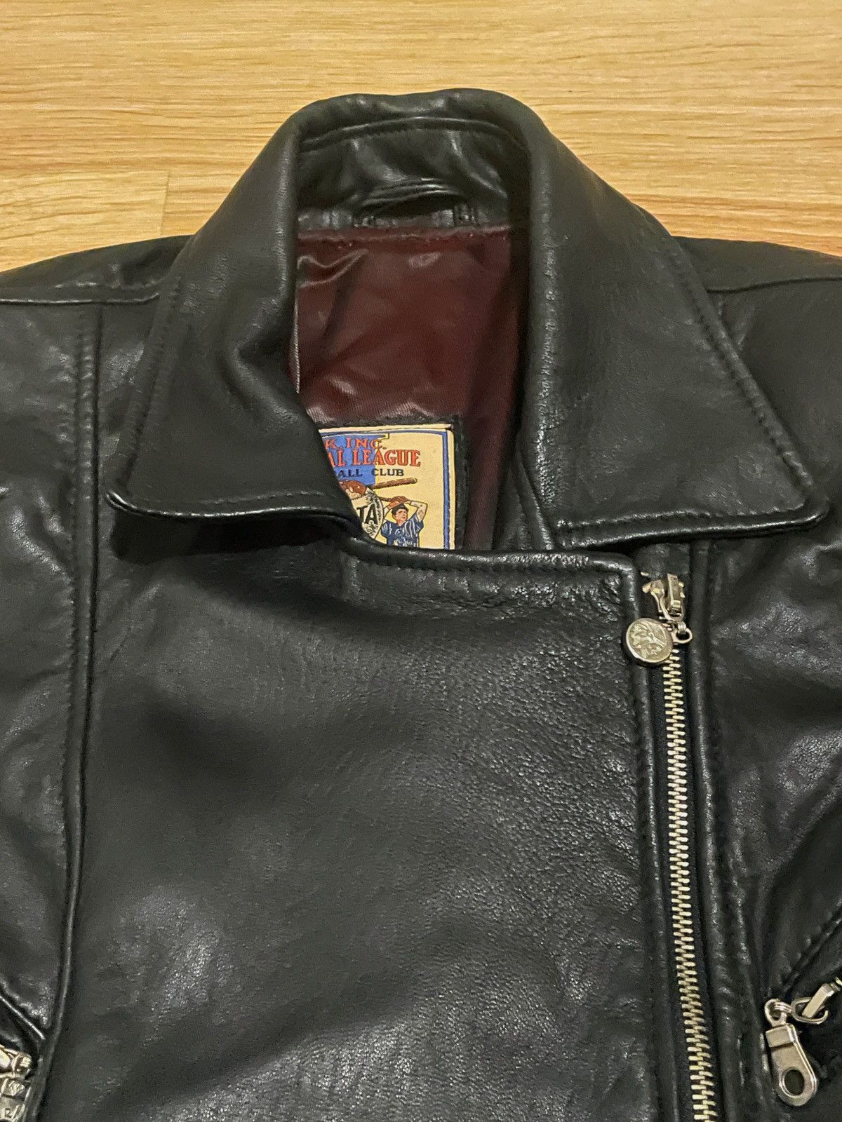 Vintage Vintage 1996 Dakota Leather Jacket 90s Waist Fit L Size L / US 10 / IT 46 - 17 Thumbnail