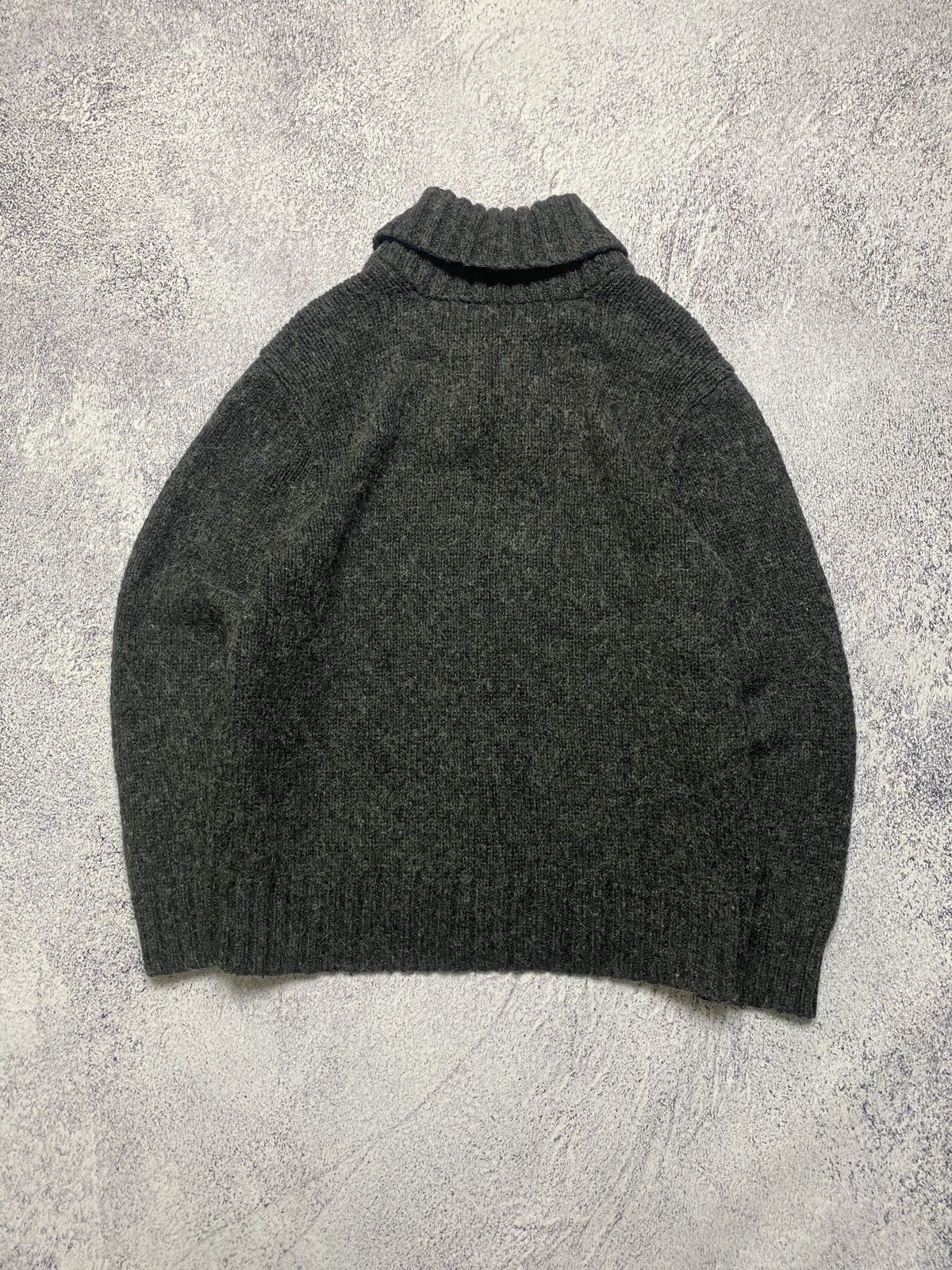 Ralph Lauren × Vintage Vintage Polo Ralph Lauren Wool Alpaca Knit Sweater Shawl Size US L / EU 52-54 / 3 - 12 Thumbnail