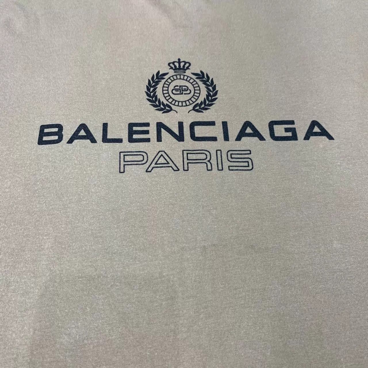 Balenciaga Balenciaga Khaki WheatCrown S/S Tee S 95New Size US S / EU 44-46 / 1 - 6 Thumbnail