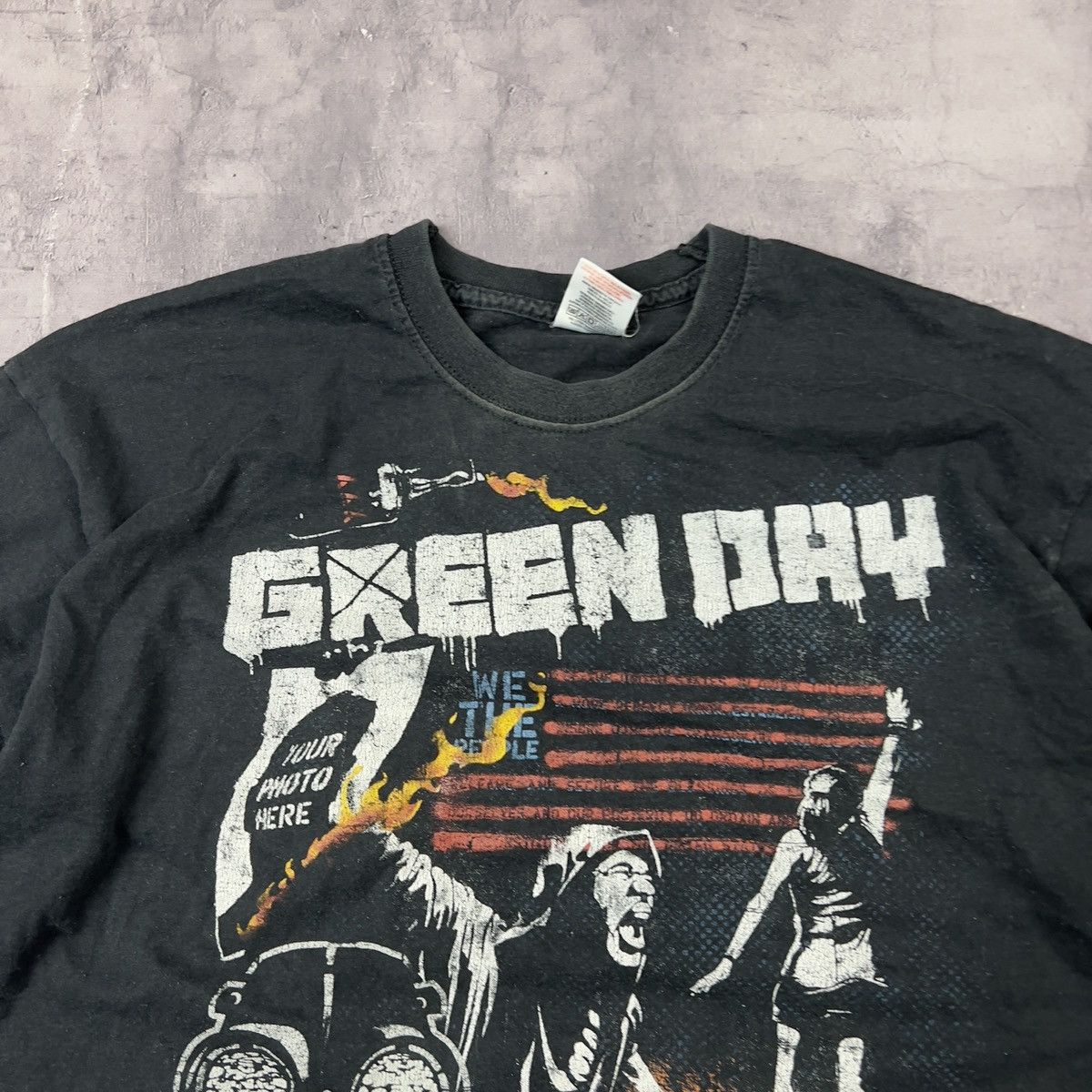 Band Tees × Vintage Rare! Vintage Green Day 21st Century Breakdown Tour 2009 Size US M / EU 48-50 / 2 - 4 Thumbnail