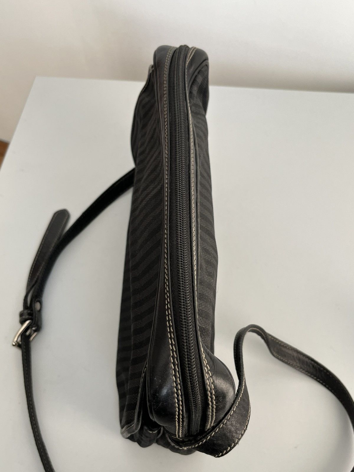 Fendi Vintage Fendi 90s striped crossbody bag Size ONE SIZE - 7 Thumbnail