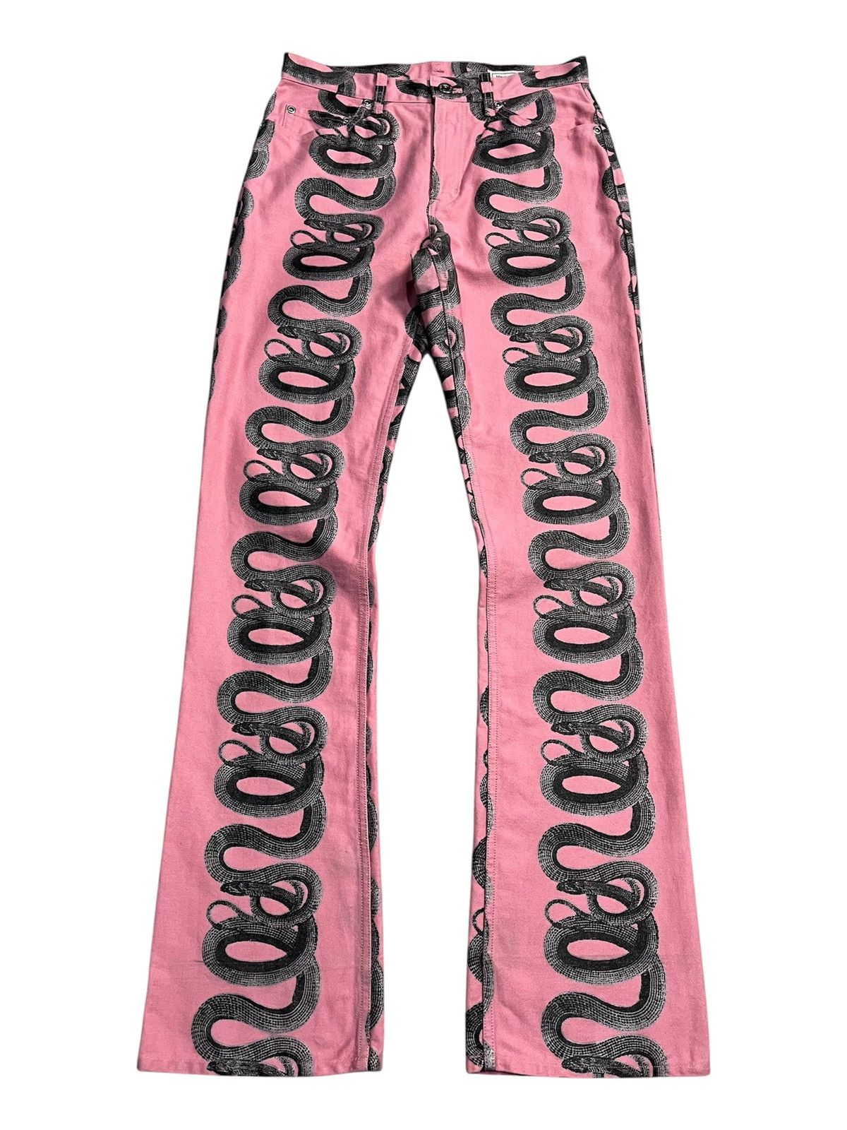 Hysteric Glamour Archive Hysteric Glamour Snake Print Jeans Size US 27 - 3 Thumbnail