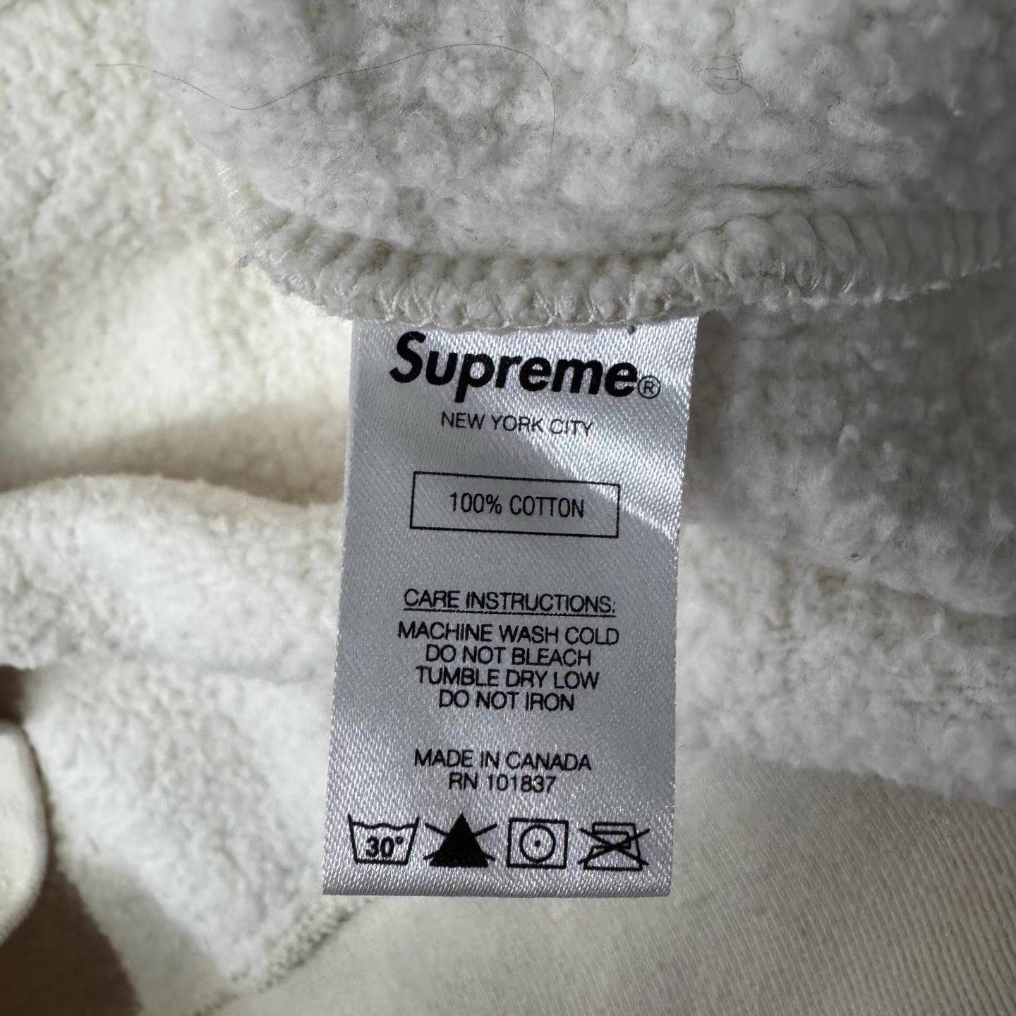 Supreme Supreme Linen White Metropolitan Crewneck Sweatshirt Q10 Size US L / EU 52-54 / 3 - 5 Thumbnail