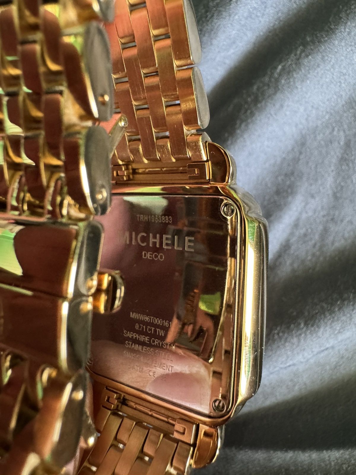 Other Michele Bracelet Watch with Diamonds Size ONE SIZE - 8 Thumbnail