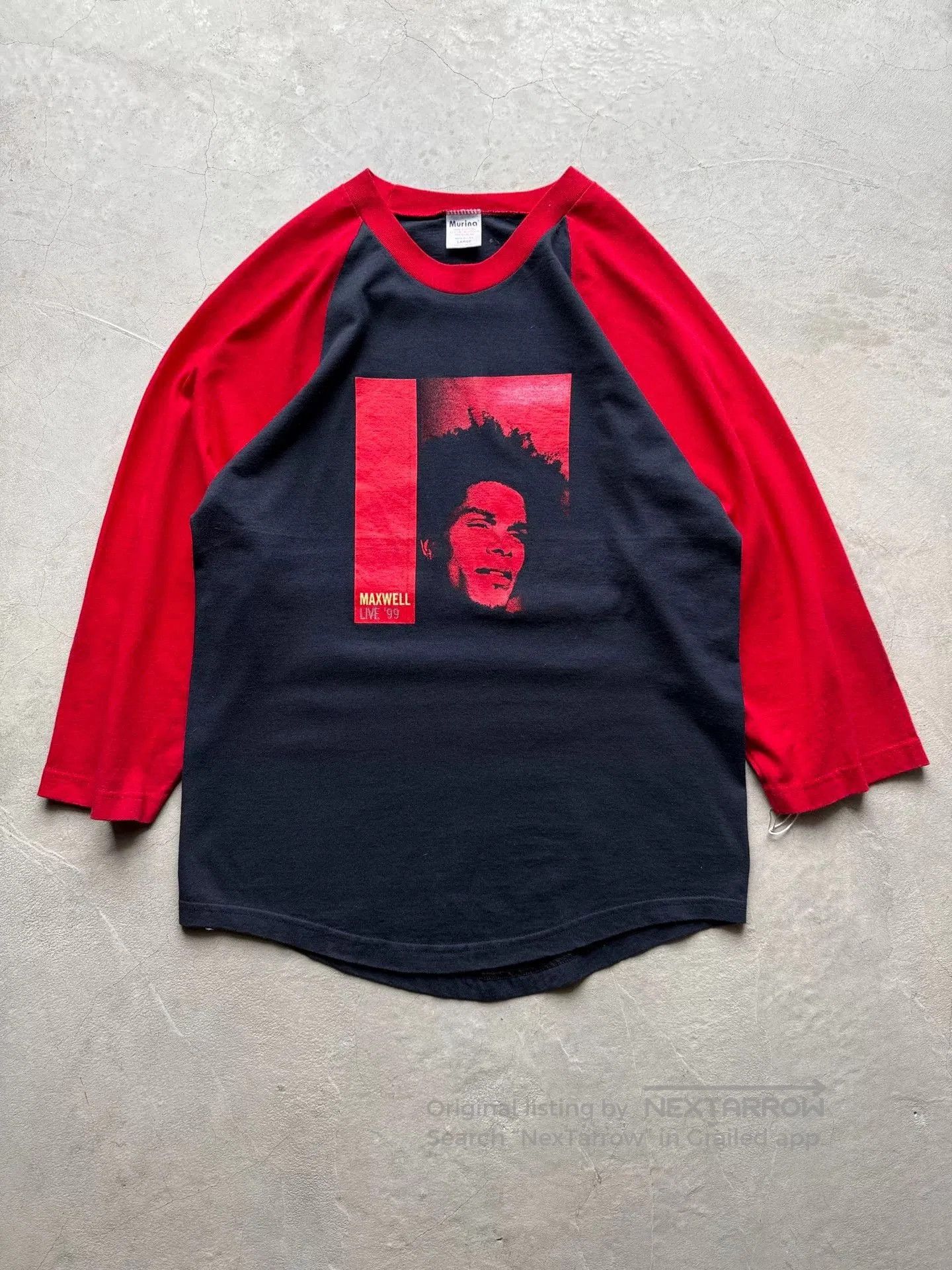 Vintage Vintage 90s Maxwell 1999 Tour Tee. Size US L / EU 52-54 / 3 - 1 Thumbnail