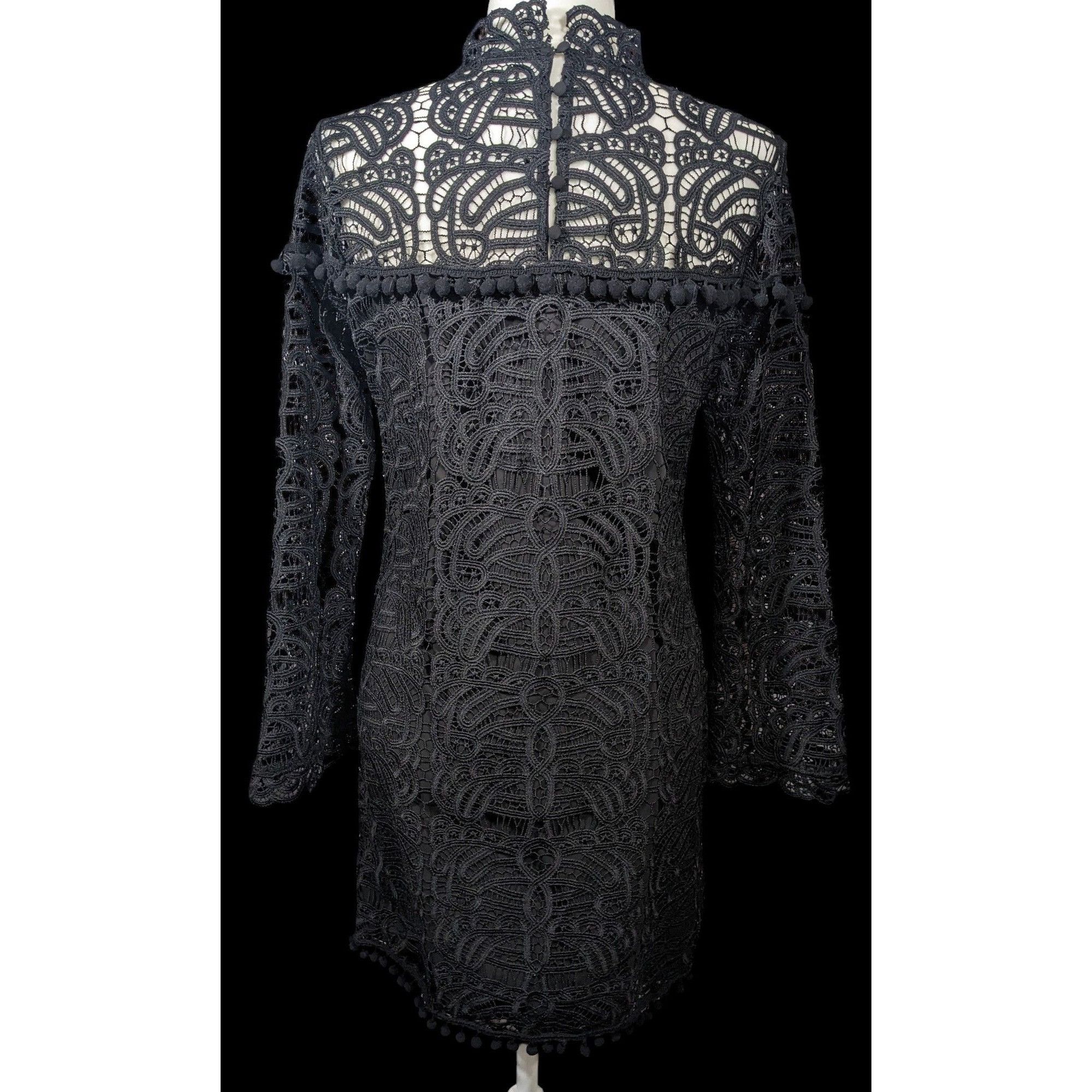 Other Tularosa Gothic Matilda Lace Mock Neck Shift Dress Size Smal Size S / US 4 / IT 40 - 2 Thumbnail
