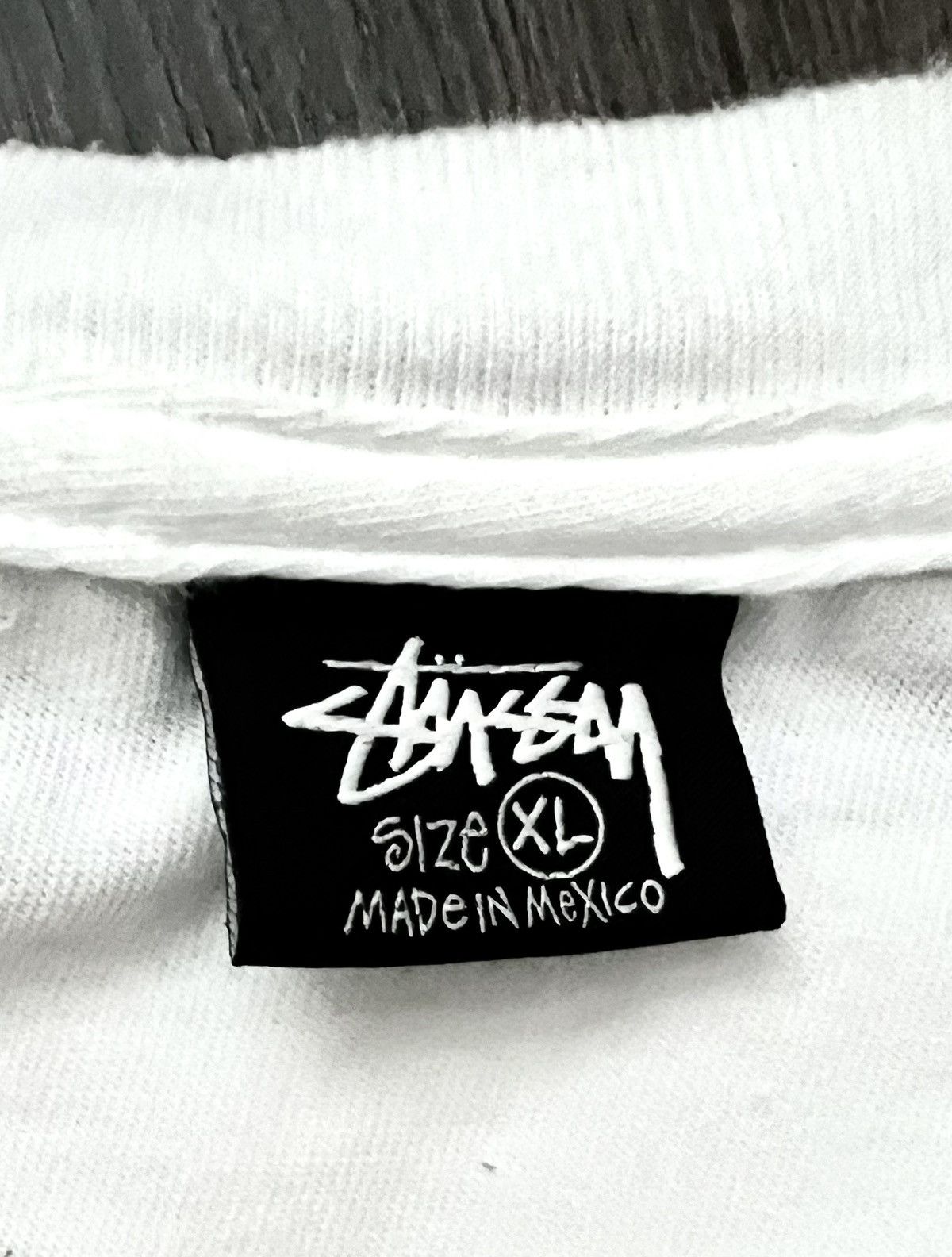 Stussy Stussy Fuzzy Dice Tee white XL Size US XL / EU 56 / 4 - 4 Thumbnail