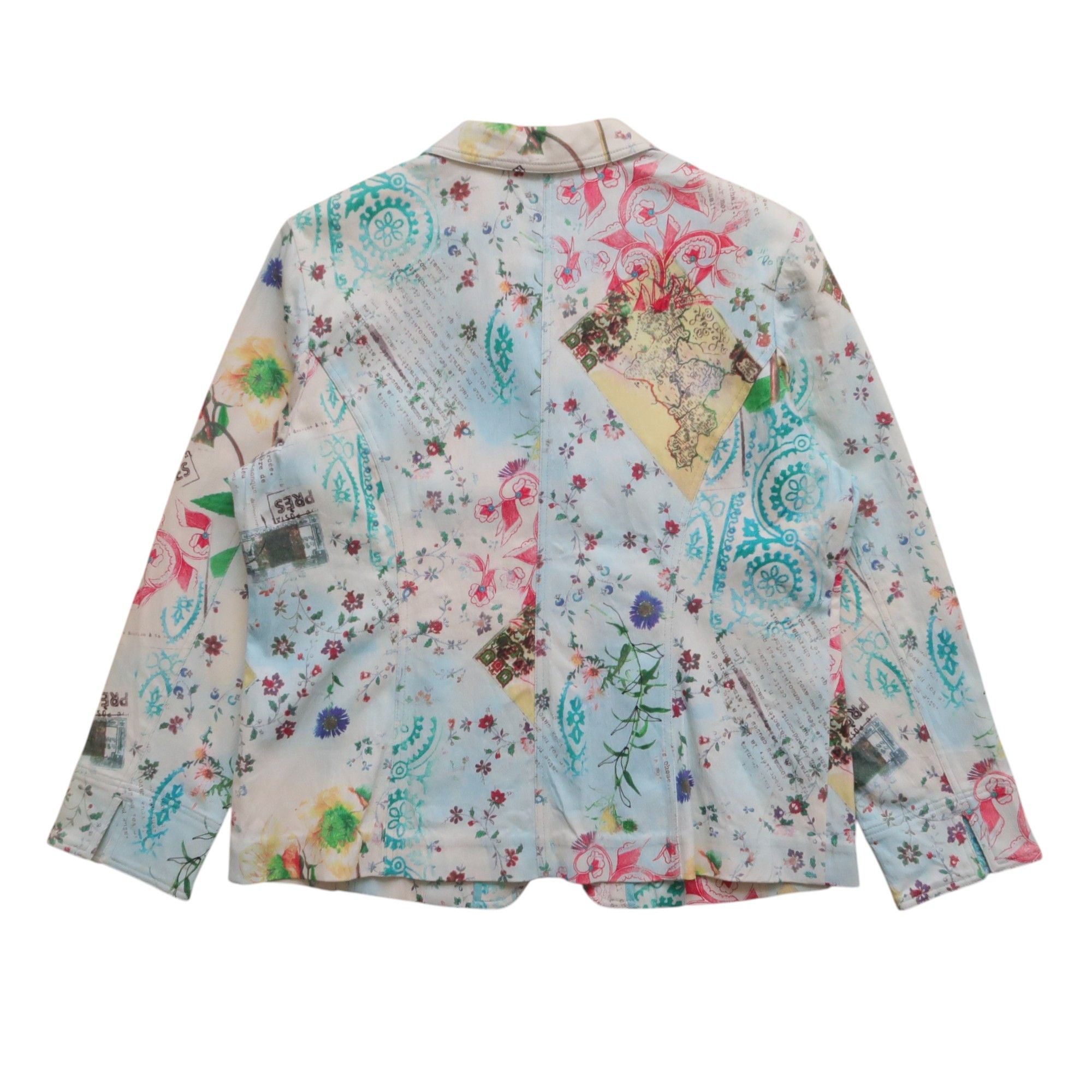 Japanese Brand 2018 Kansai Yamamoto LSD Psychedelic Floral Jacket Size US S / EU 44-46 / 1 - 2 Thumbnail