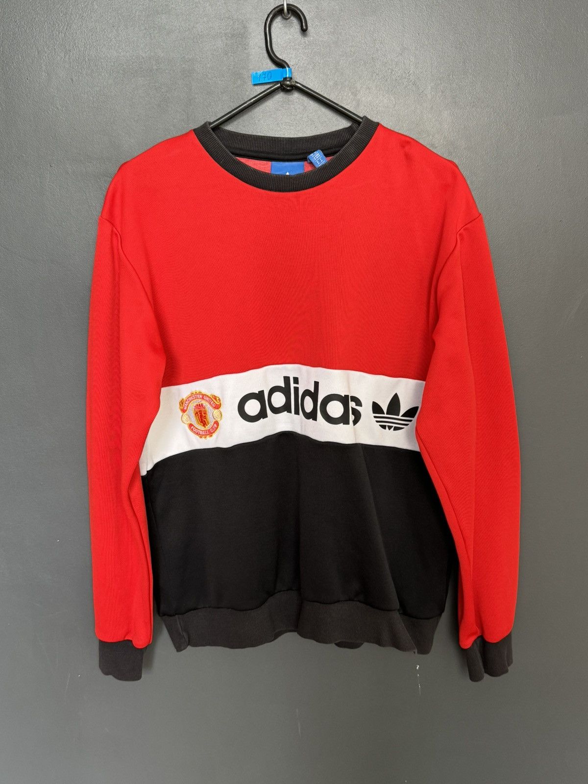 Adidas Manchester United Training Football Sweatshirt Size US M / EU 48-50 / 2 - 1 Thumbnail