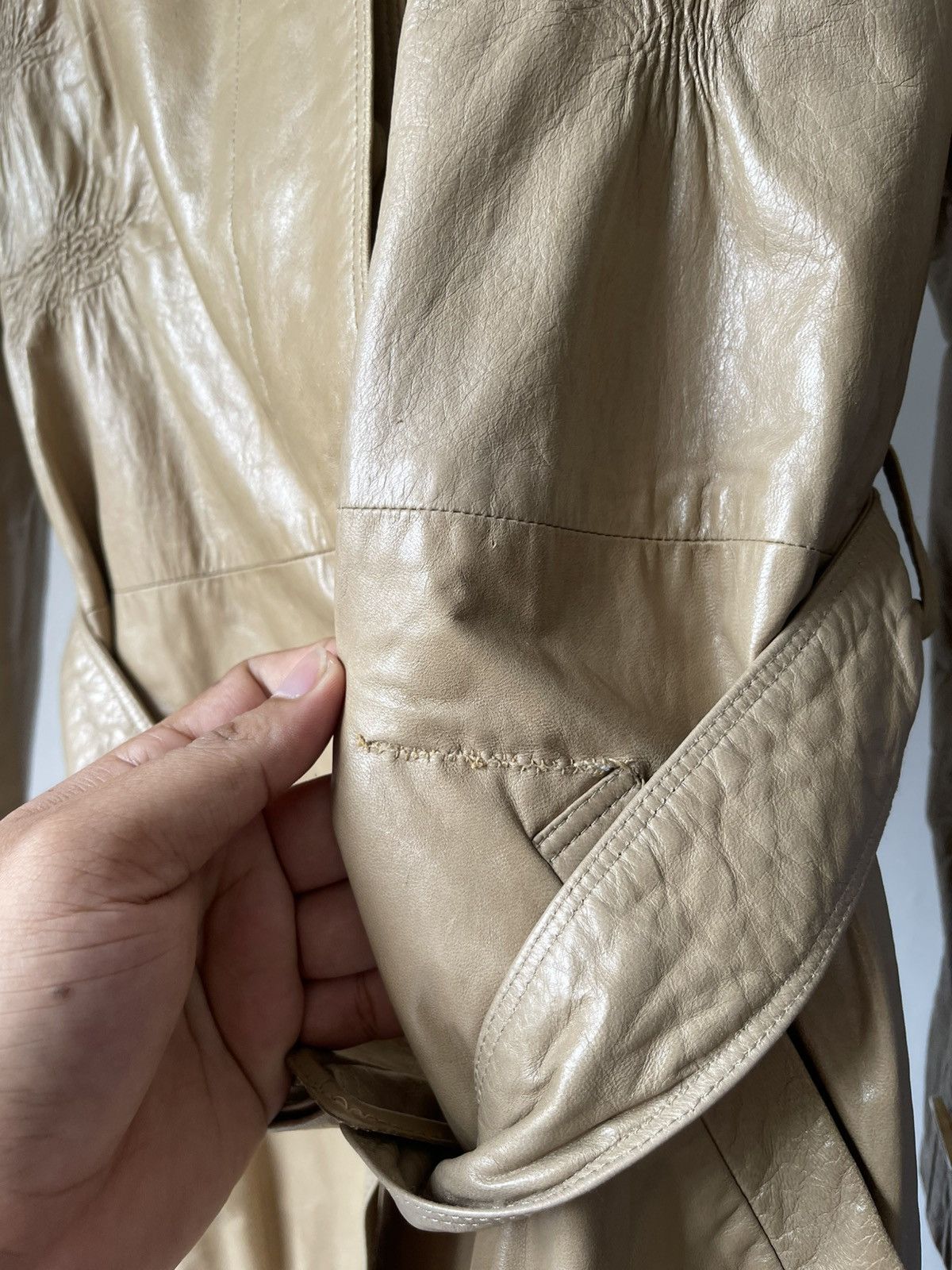 Raf Simons × Ruffo Research Ruffo Leather Jacket Size US S / EU 44-46 / 1 - 25 Thumbnail