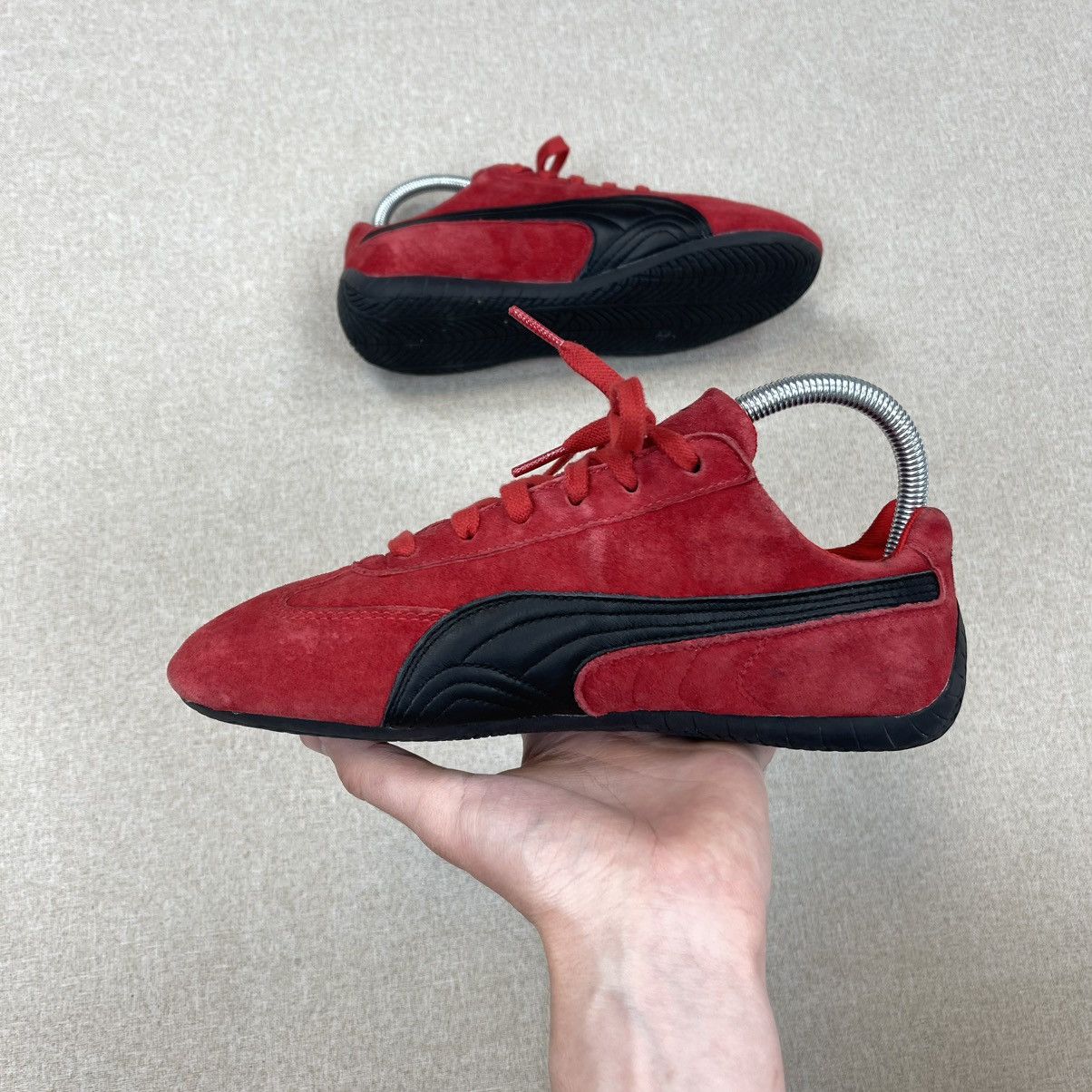 Puma VINTAGE OG 2004 PUMA SPEEDCAT TRAINERS SNEAKERS RED SUEDE Size US 9 / IT 39 - 4 Thumbnail