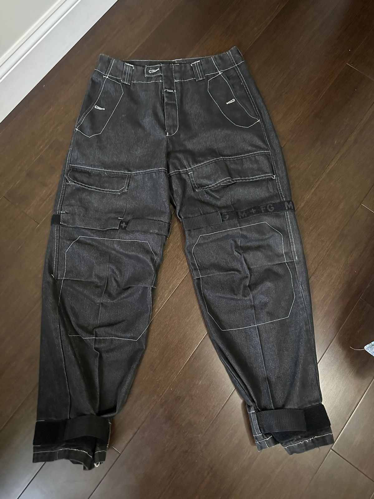 Marithe + Francois Girbaud Vintage Marithe Francois Girbaud Black pants Size US 32 / EU 48 - 1 Thumbnail