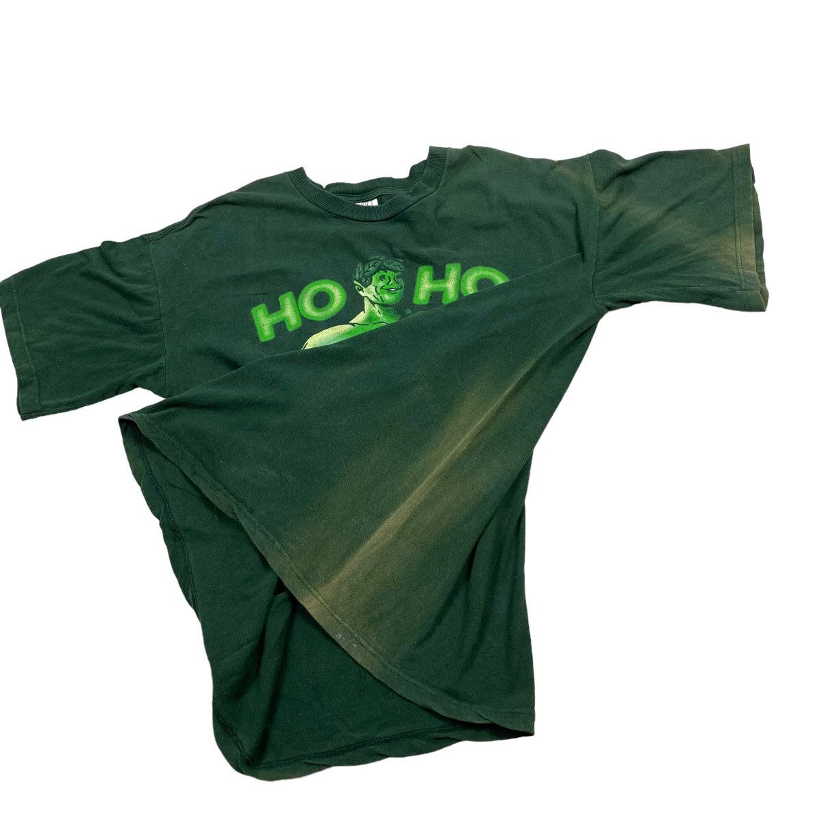 Vintage 🔥LAST PRICE🔥 VTG 1996 Pillsbury Jolly Green Giant Weed Tee Size US XL / EU 56 / 4 - 10 Thumbnail