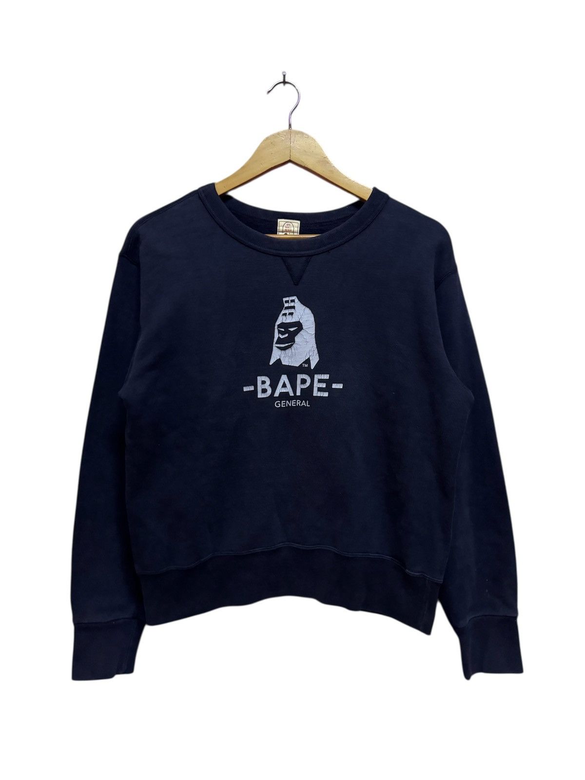 Bape Bape General Crewneck Size US XS / EU 42 / 0 - 1 Thumbnail