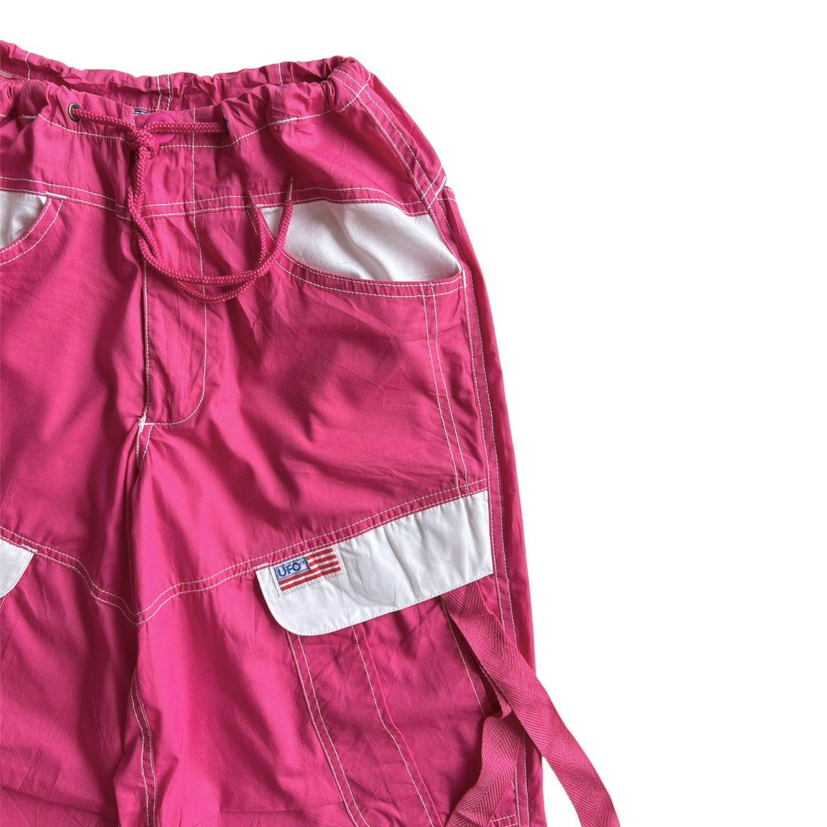 Other UFO PARACHUTE CARGO PANTS Size 28" / US 6 / IT 42 - 3 Thumbnail