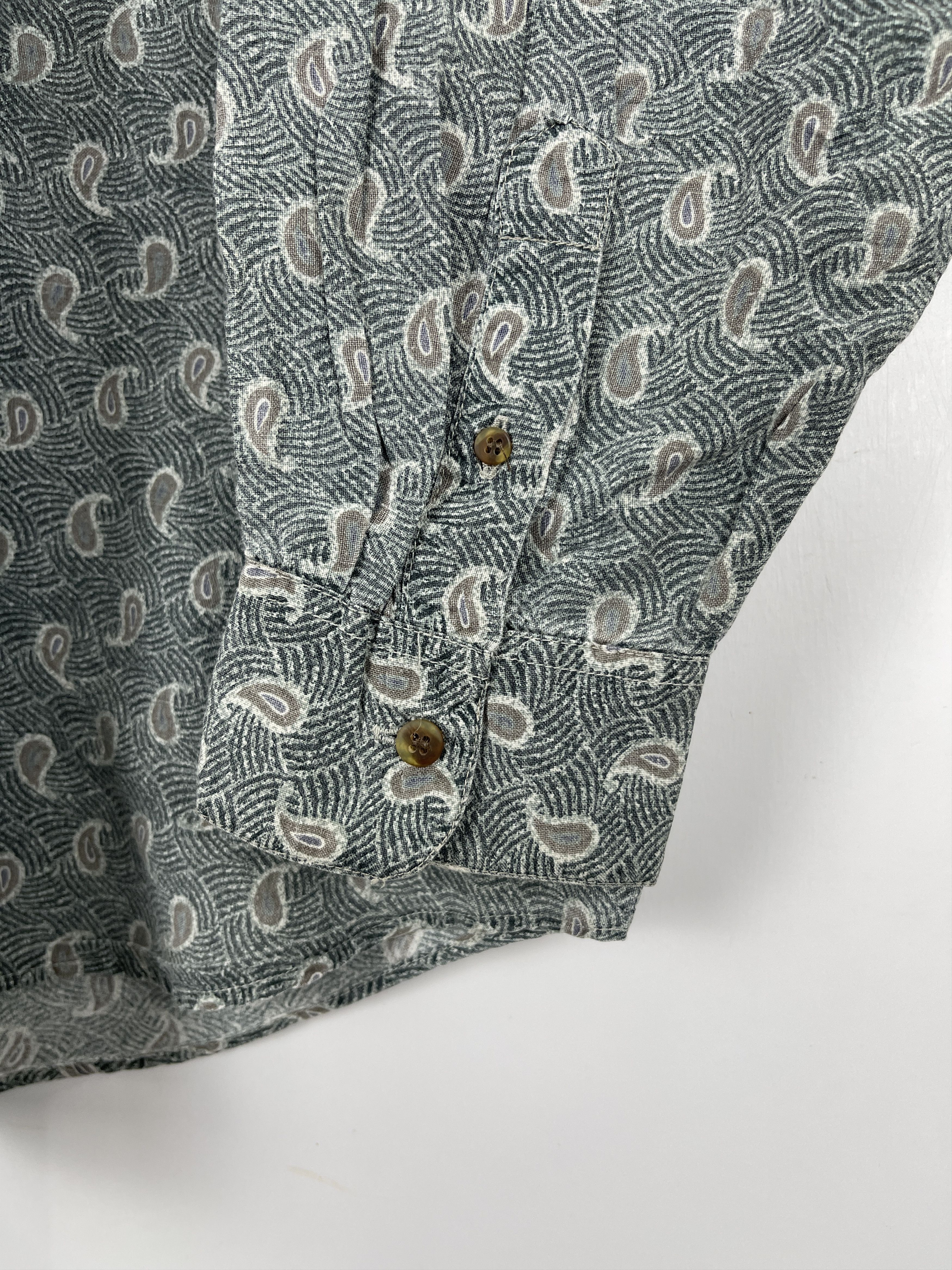 Bugle Boy × Vintage Vintage Bugle Boy Company Paisley Design Shirt TA0414 Size US XL / EU 56 / 4 - 7 Thumbnail