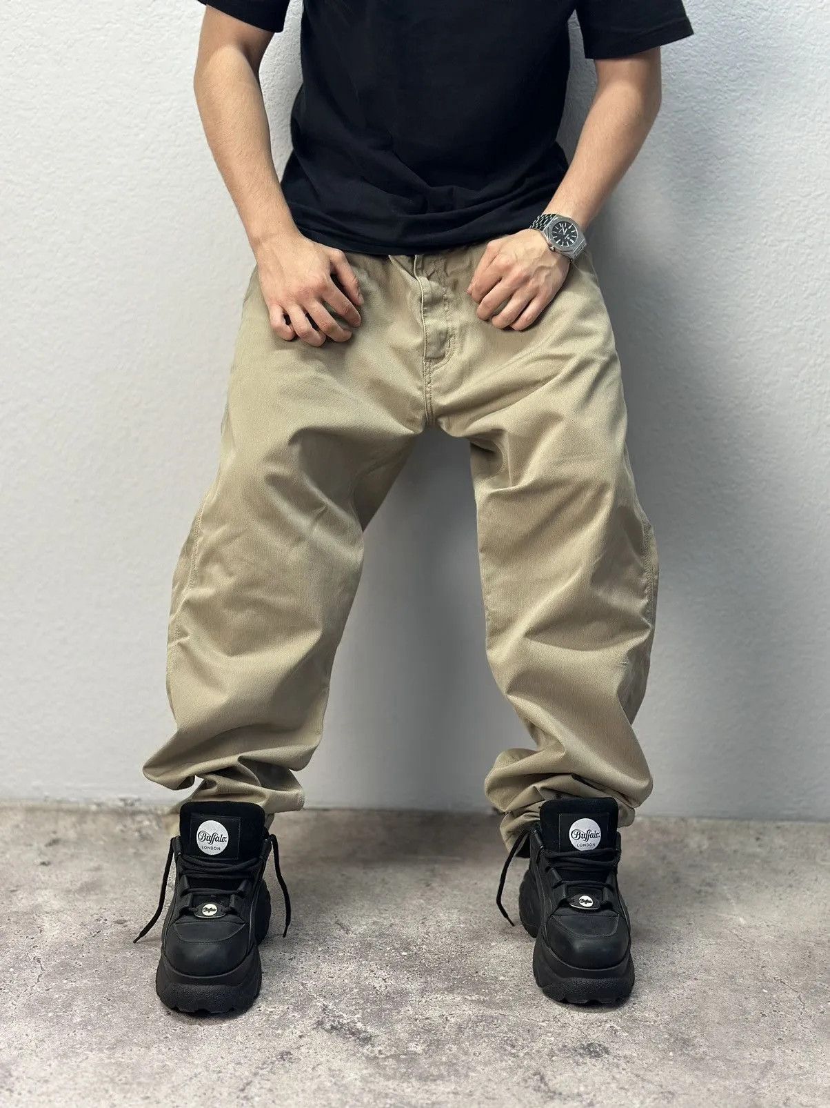 Carhartt Vintage Cargo Pants Double Knee Baggy Y2K Opium SK8 BONTAGE Size US 40 / EU 56 - 3 Thumbnail