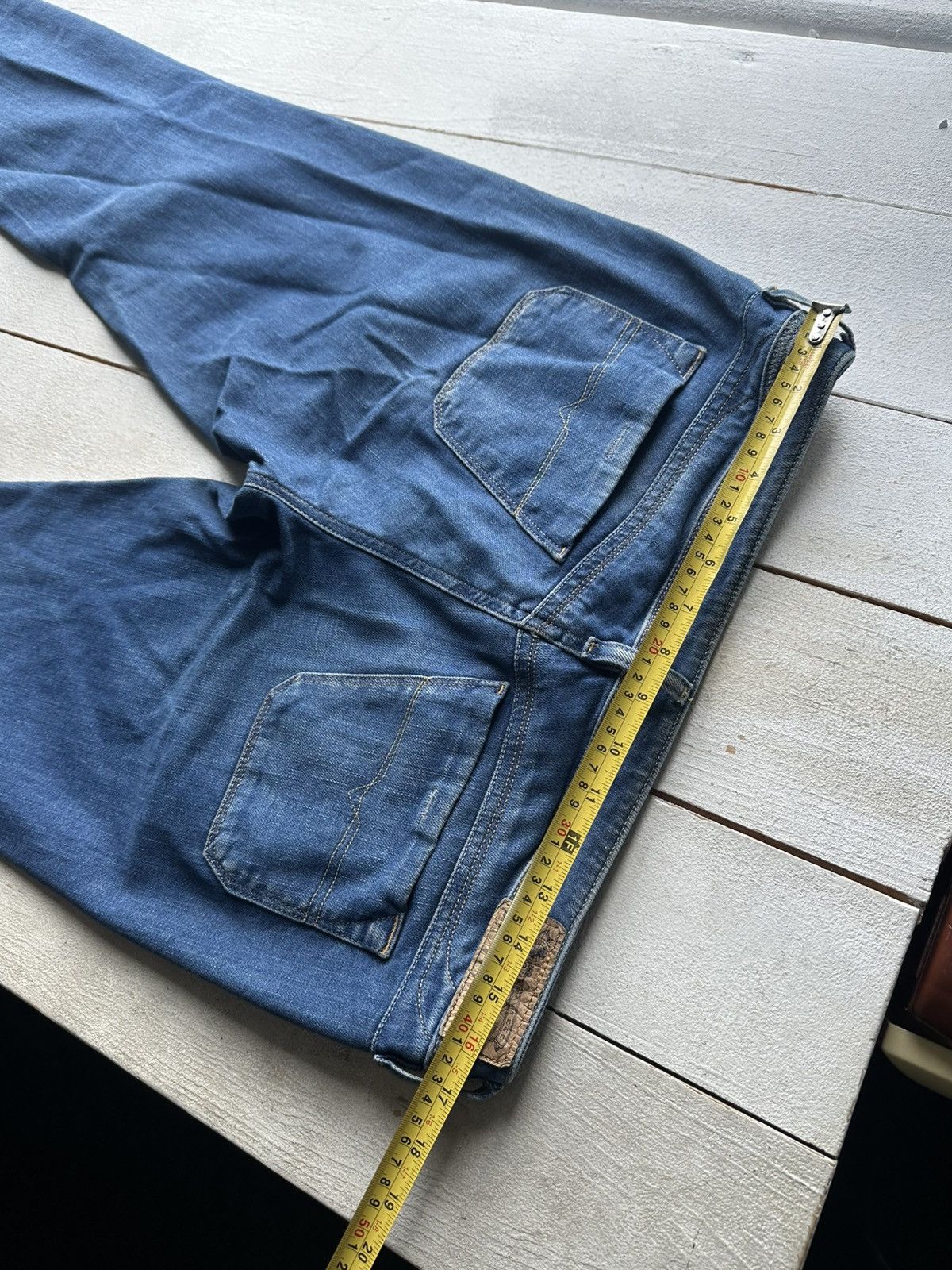 Diesel 🚨Gothic Diesel Regular Slim relax Flared Jeans Womens Size 31" - 15 Thumbnail