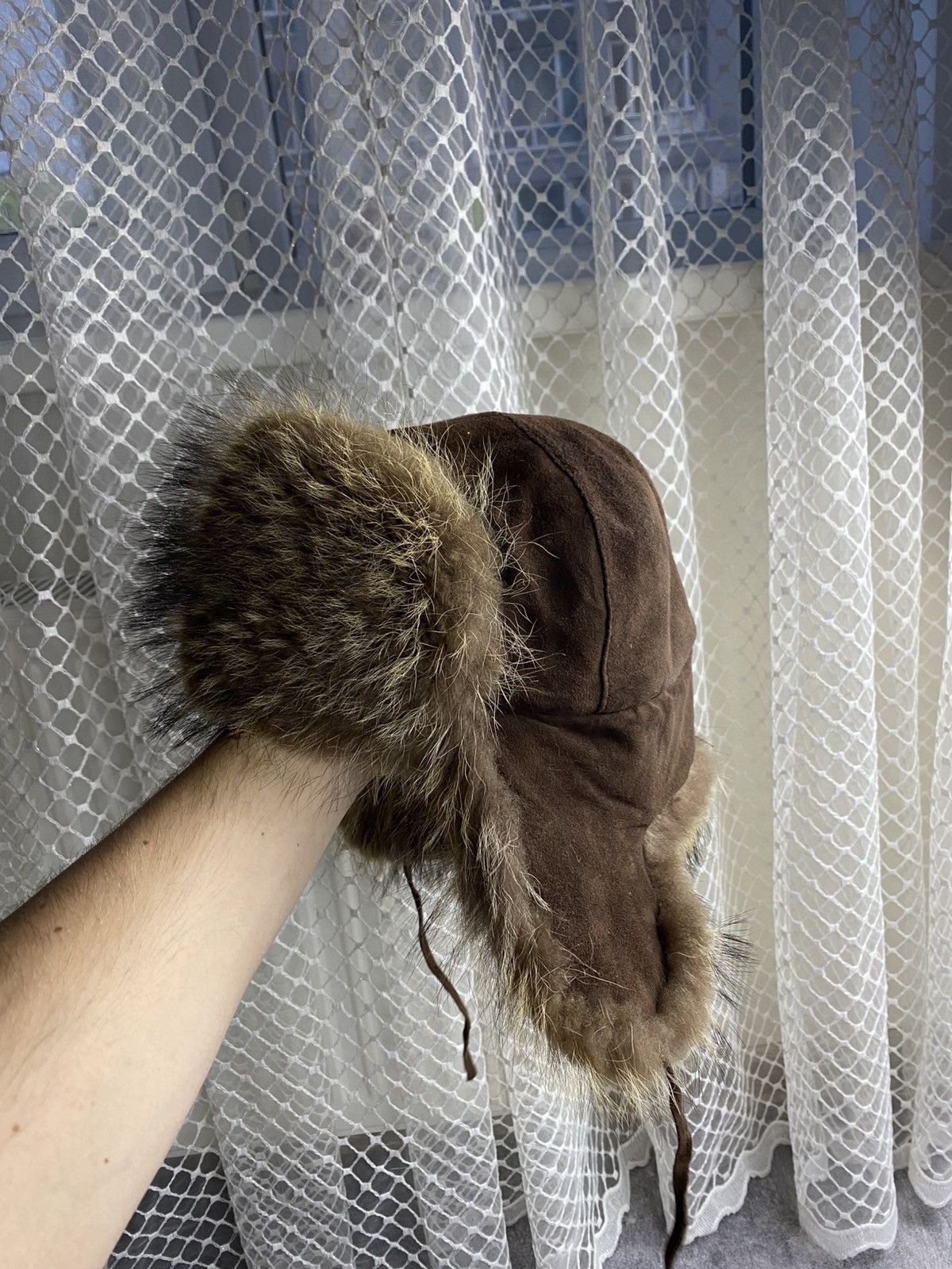 Japanese Brand × Vintage Y2K Faux Fur Ushanka Vintage Fuzzy Warm Trapper Hat Size ONE SIZE - 1 Thumbnail