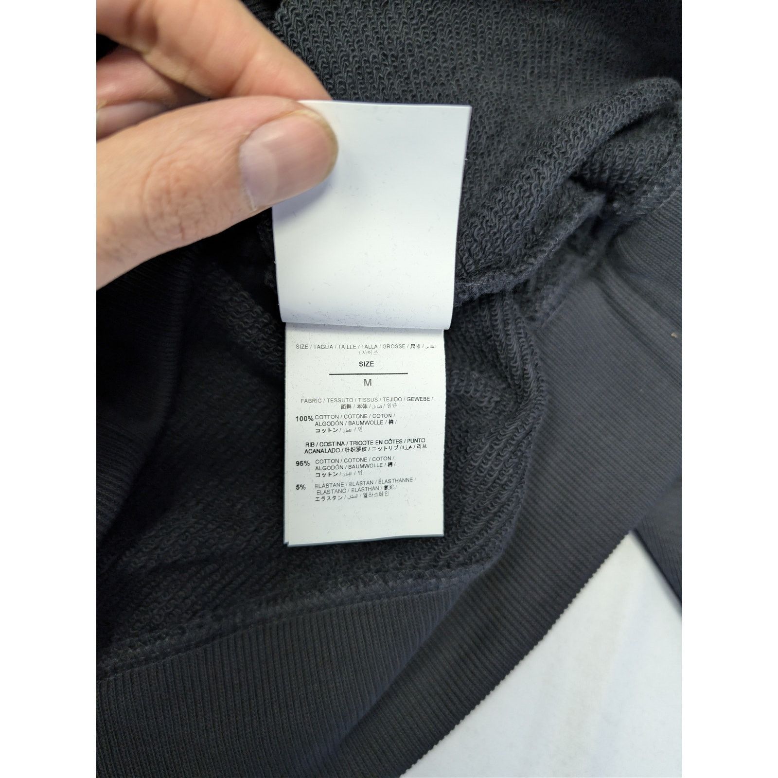 Off-White o1rshd1 Bookish Flower Skate Hoodie in Black/White Size US M / EU 48-50 / 2 - 18 Thumbnail