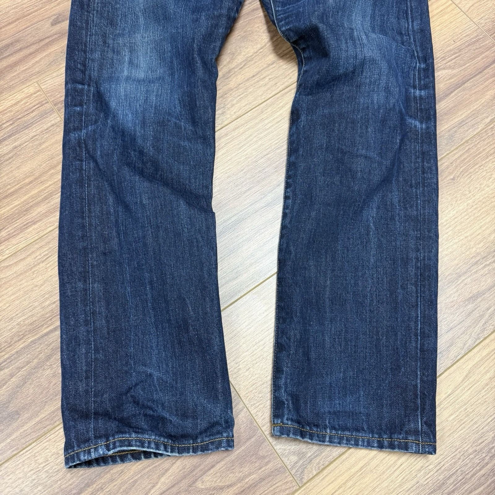 J.Crew J Crew Men’s Size 32x32 Straight Leg Jeans Blue Denim Dark W Size US 32 / EU 48 - 3 Thumbnail