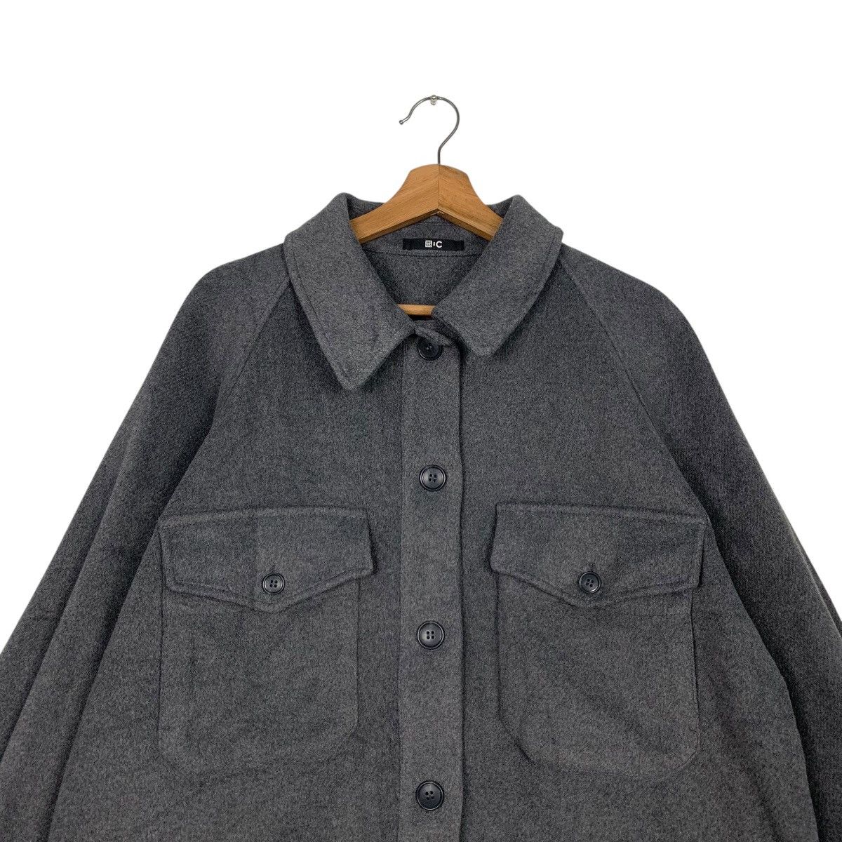 Uniqlo UNIQLO X CLARE WAIGHT KELLER Wool Flannel Jacket #2491-C112 Size L / US 10 / IT 46 - 2 Thumbnail