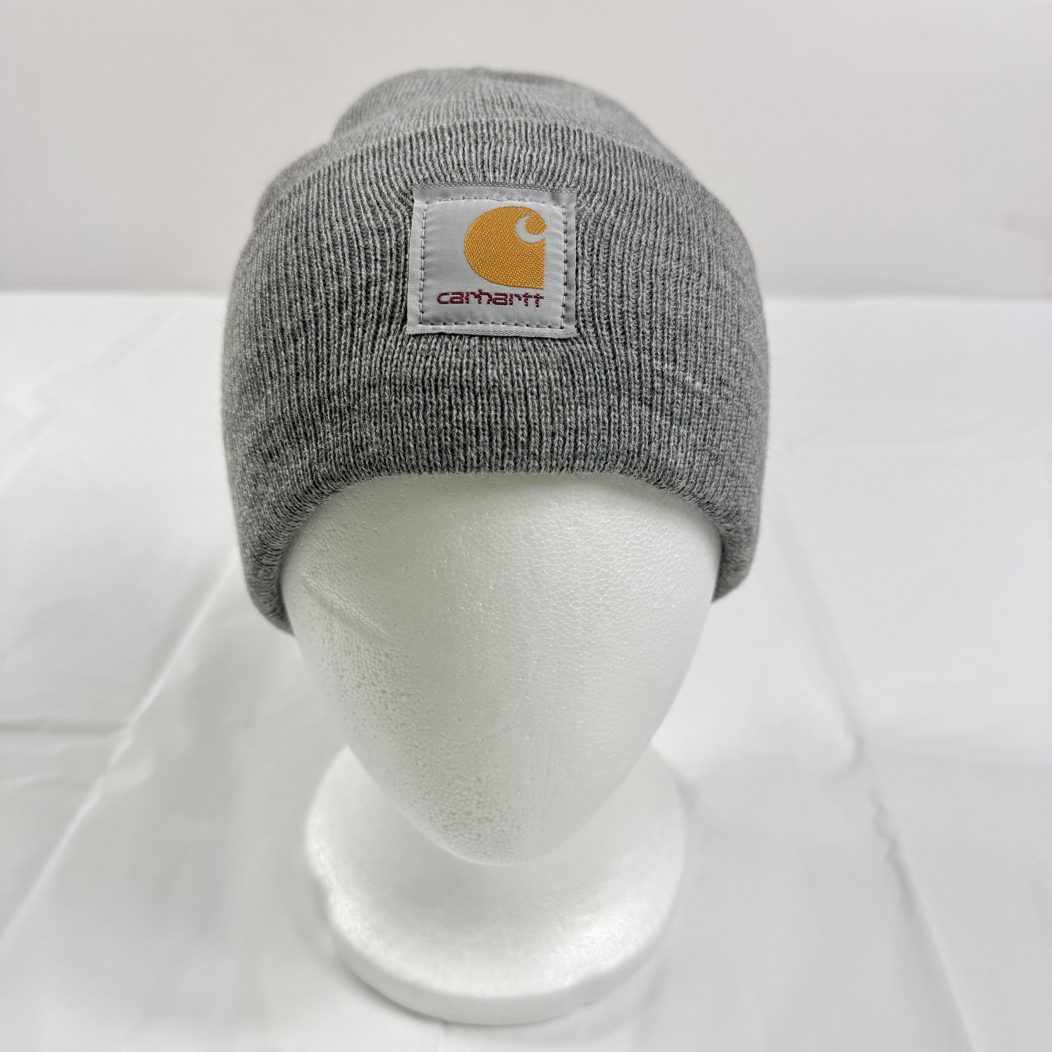Carhartt Carhartt A18 Heather Gray Acrylic Watch Hat Beanie Logo Size ONE SIZE - 1 Thumbnail