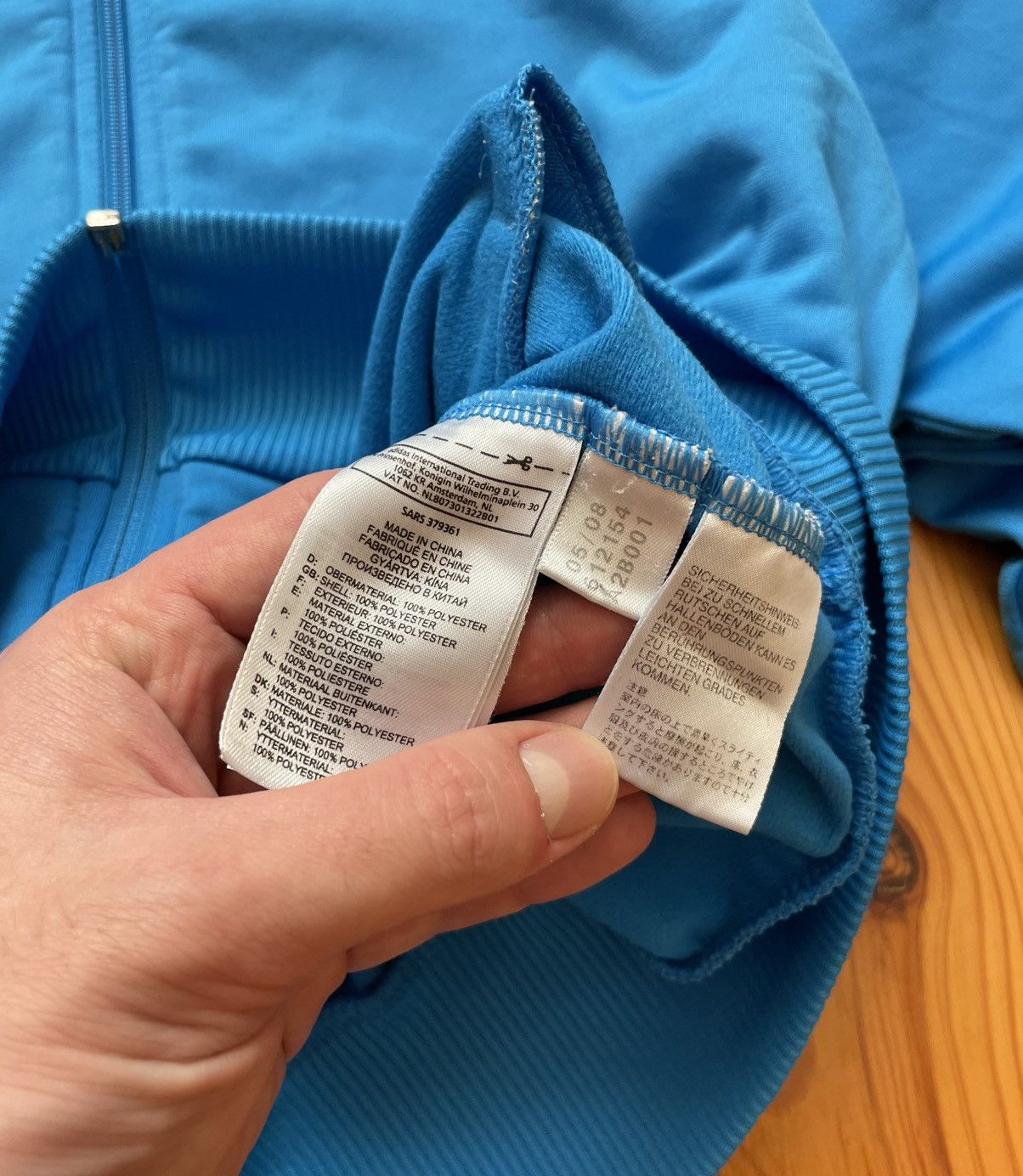 Adidas Adidas Vintage Trefoil Track Zip Jacket Balenciaga Style Size US M / EU 48-50 / 2 - 7 Thumbnail
