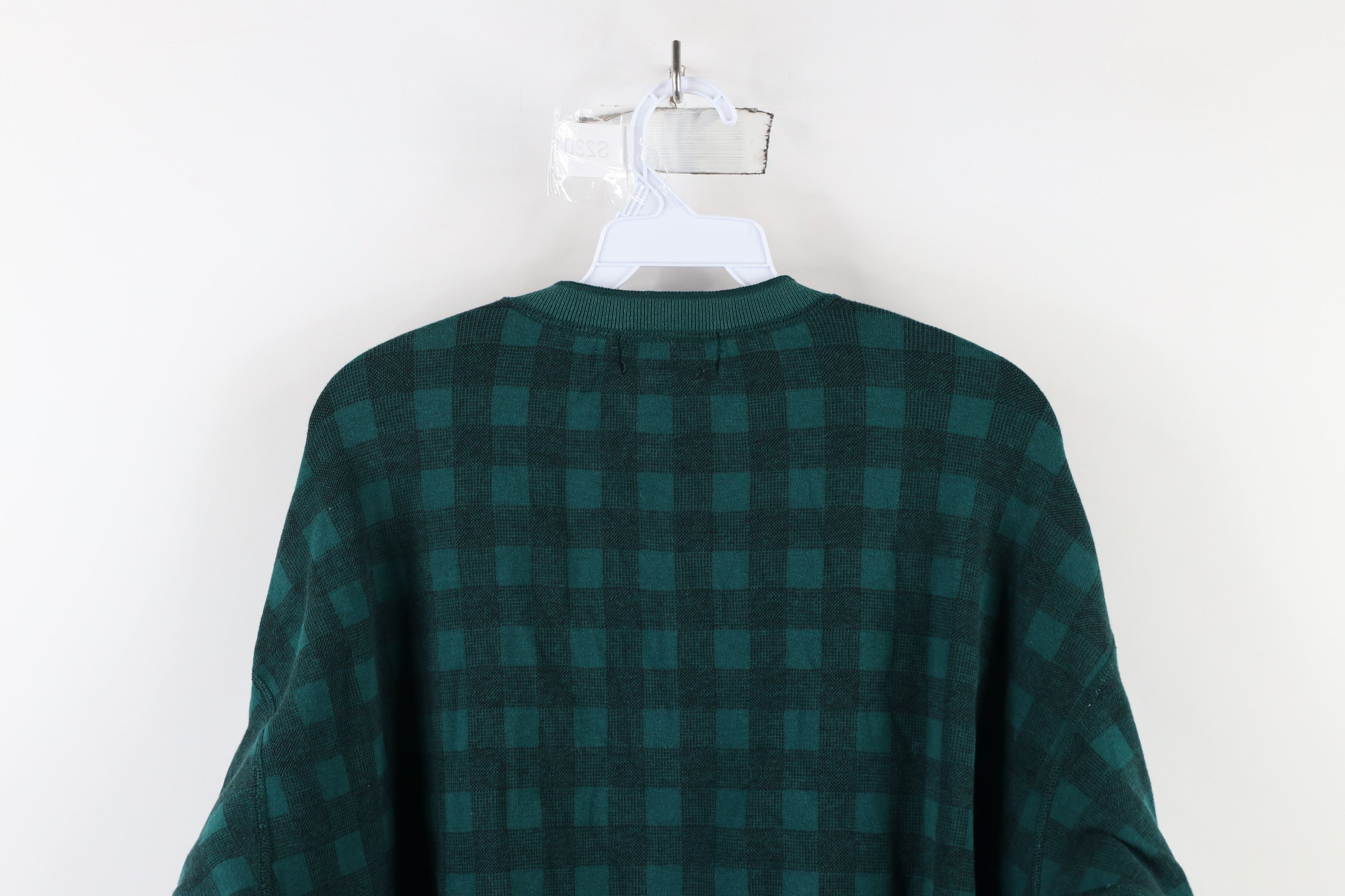 Eddie Bauer × Vintage Vintage 90s Eddie Bauer Long Sleeve Henley T-Shirt Green USA Size US XL / EU 56 / 4 - 8 Thumbnail