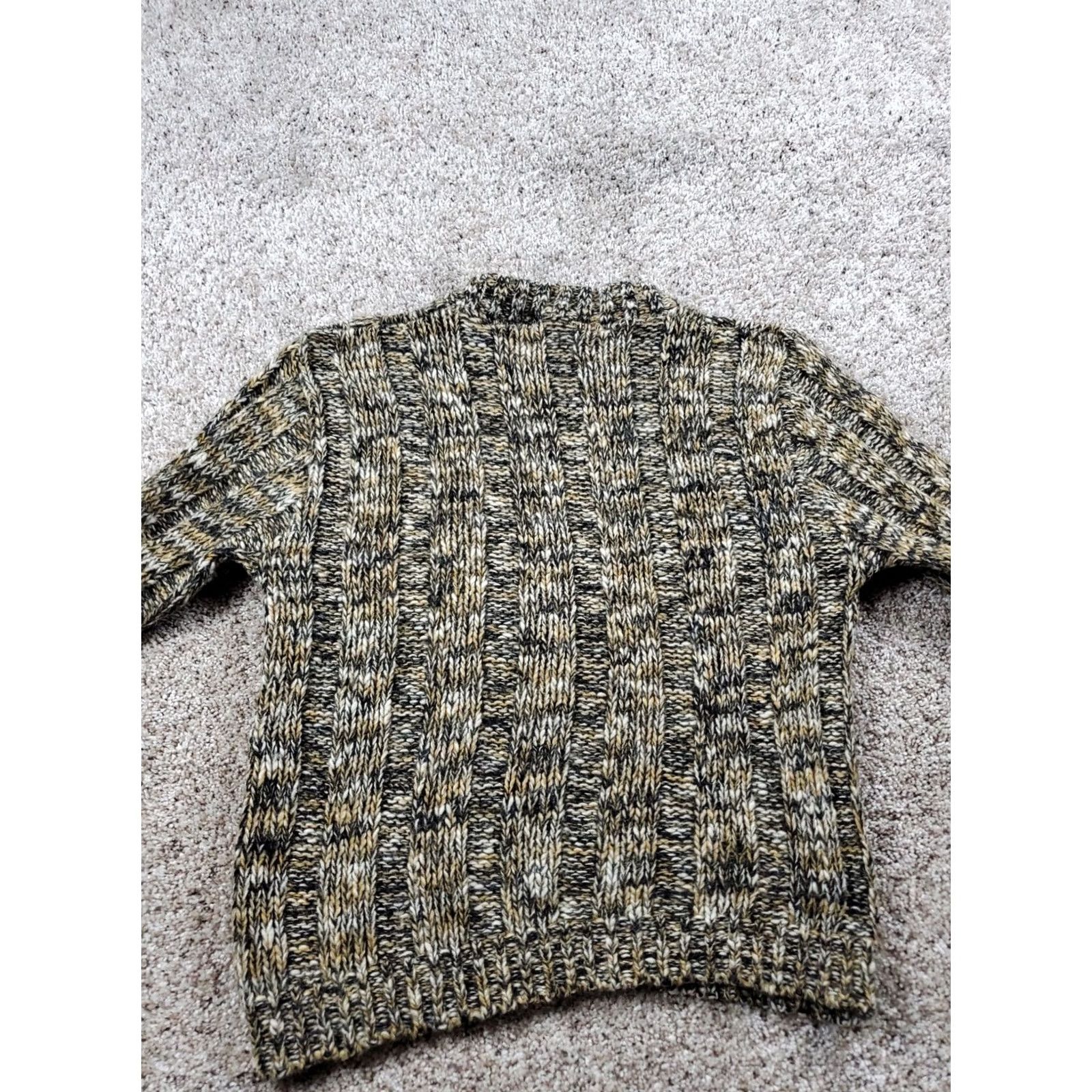 Vintage VINTAGE Seattle Knitting Mills Sweater Medium Womens Brown Marled Crew Neck 60s Knit Casual Mens Womens Girls Size M / US 6-8 / IT 42-44 - 7 Thumbnail