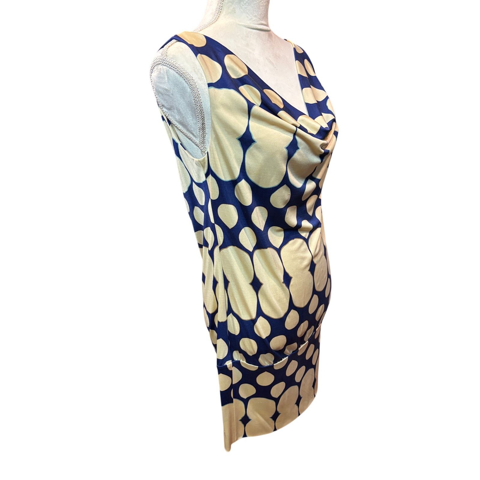 Diane von Furstenberg Diane Von Furstenberg Silk Print Mini Dress Size S Size S / US 4 / IT 40 - 5 Thumbnail