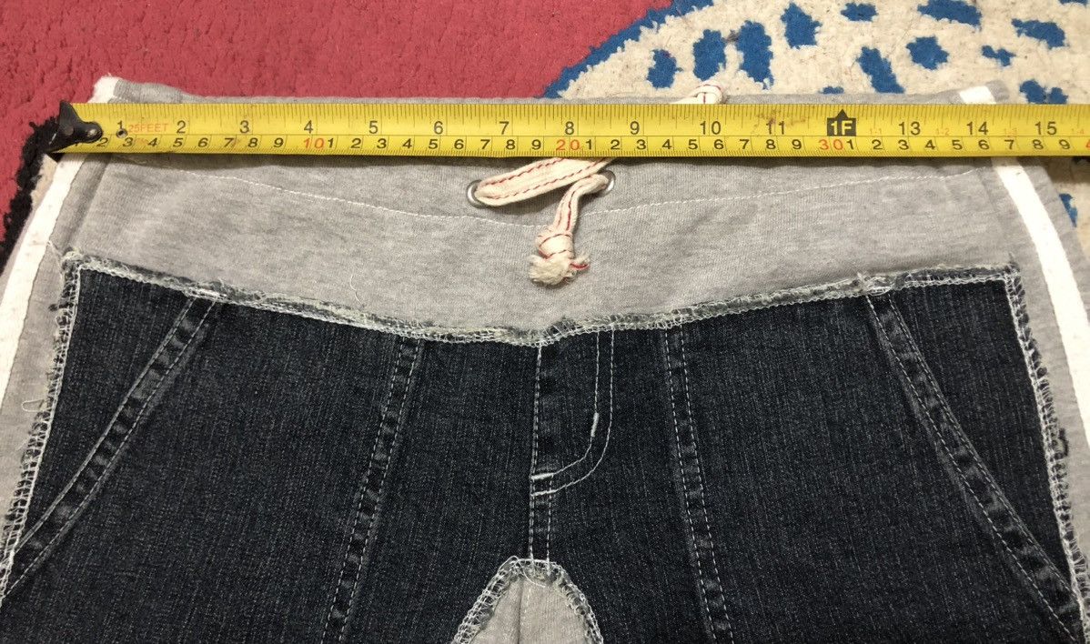 Converse Super RARE !!!Vintage 90s Converse hybrid pants jogger+denim Size 29" - 14 Thumbnail